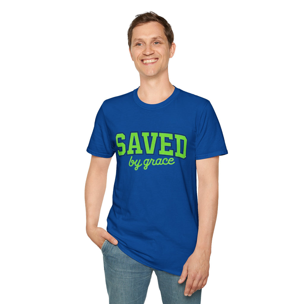 Saved by Grace T-Shirt — Christian Faith Graphic Tee