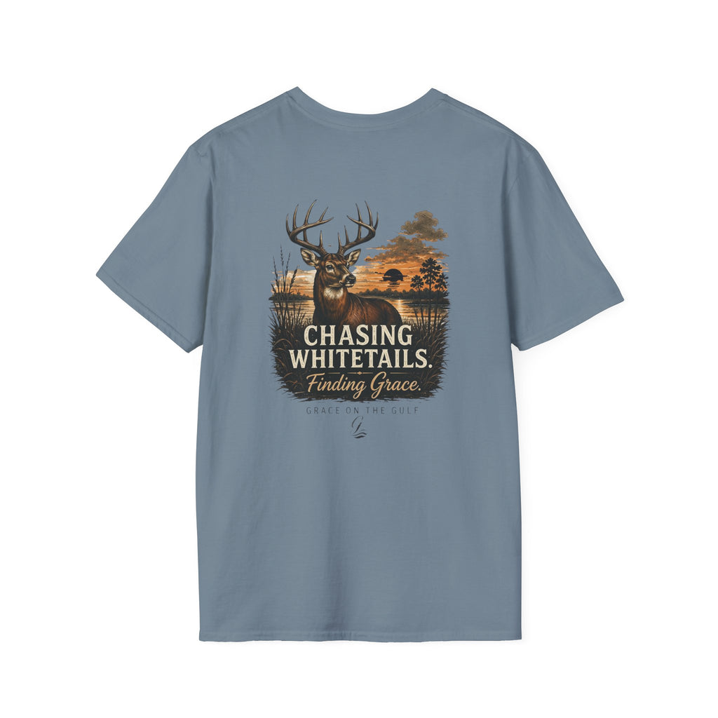 Chasing Whitetails GOTG Tee Chest Tee — Casual Women's & Men's Monogram T‑Shirt