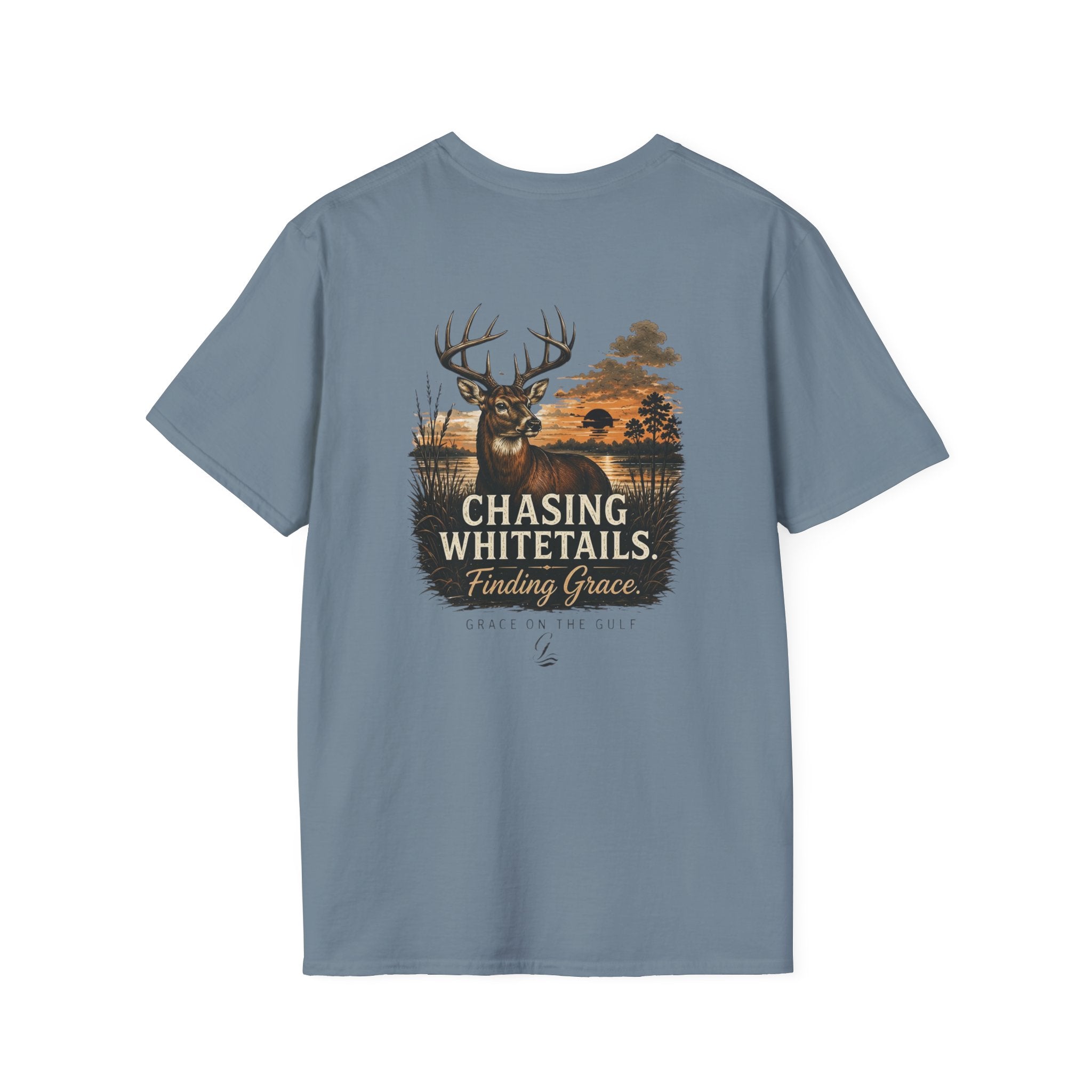 Chasing Whitetails GOTG Tee Chest Tee — Casual Women's & Men's Monogram T‑Shirt