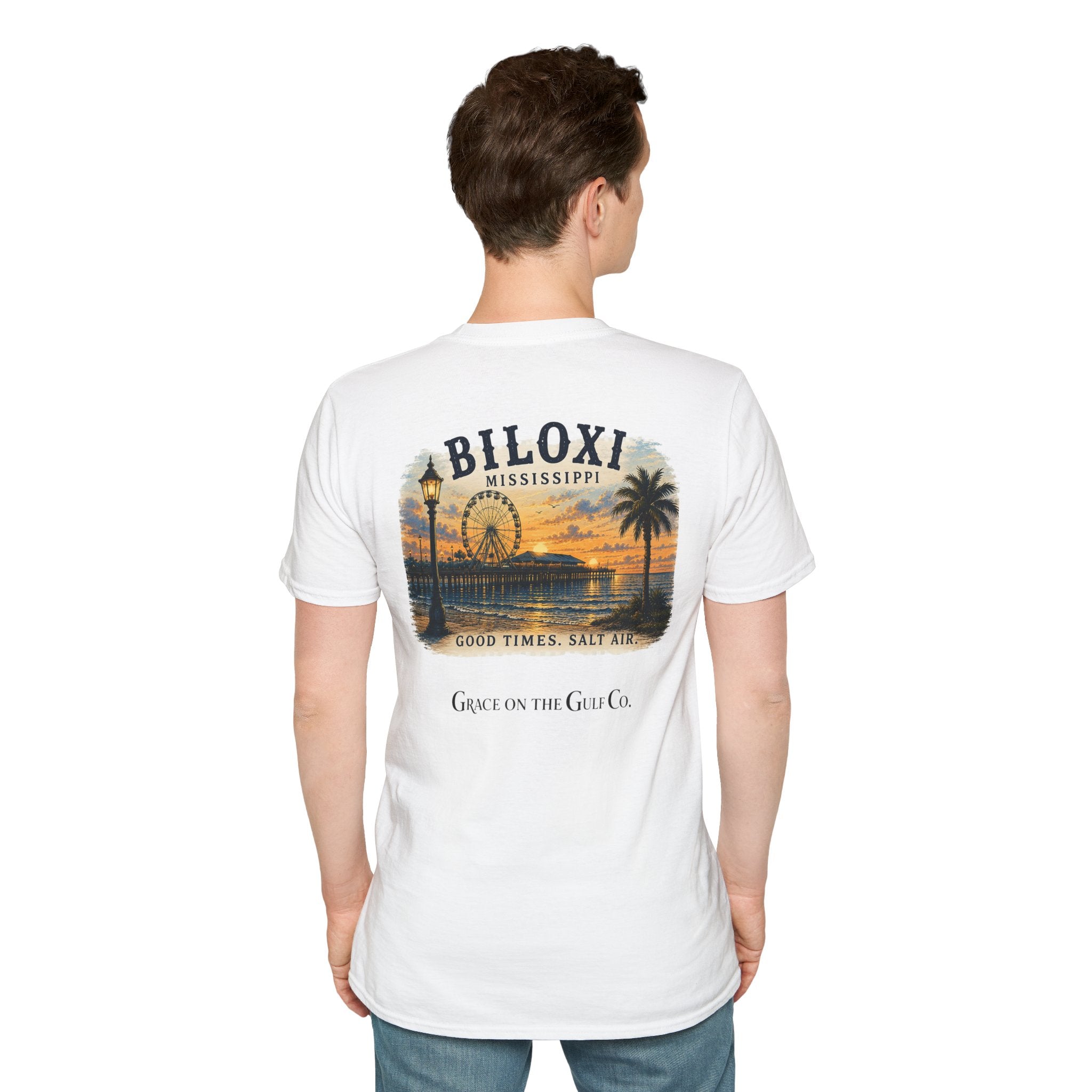 GOTG Biloxi Logo T-Shirt — Small Chest Monogram Tee