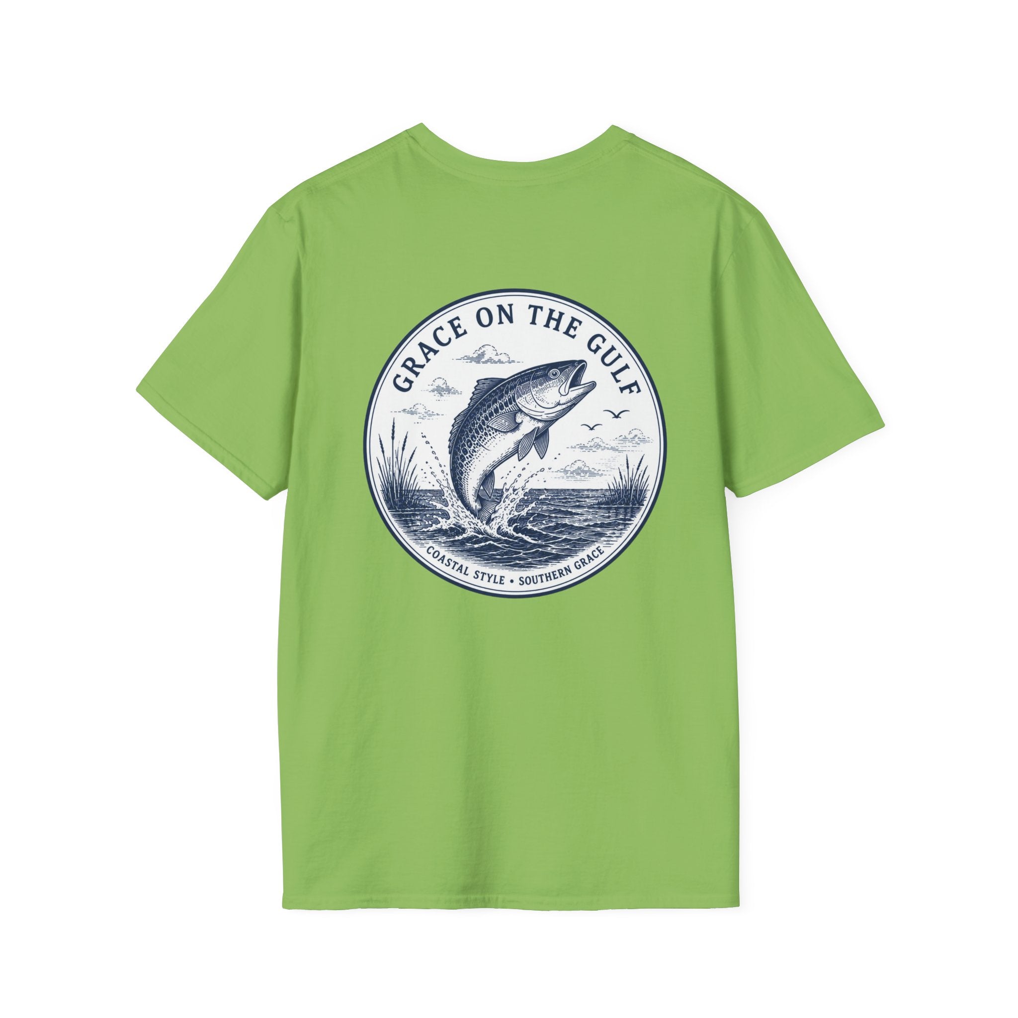 Fishing Logo Tee — Casual Graphic T-Shirt