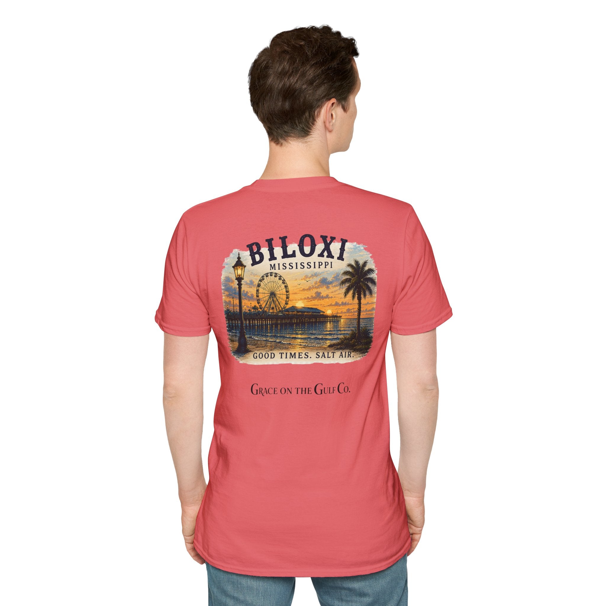 GOTG Biloxi Logo T-Shirt — Small Chest Monogram Tee
