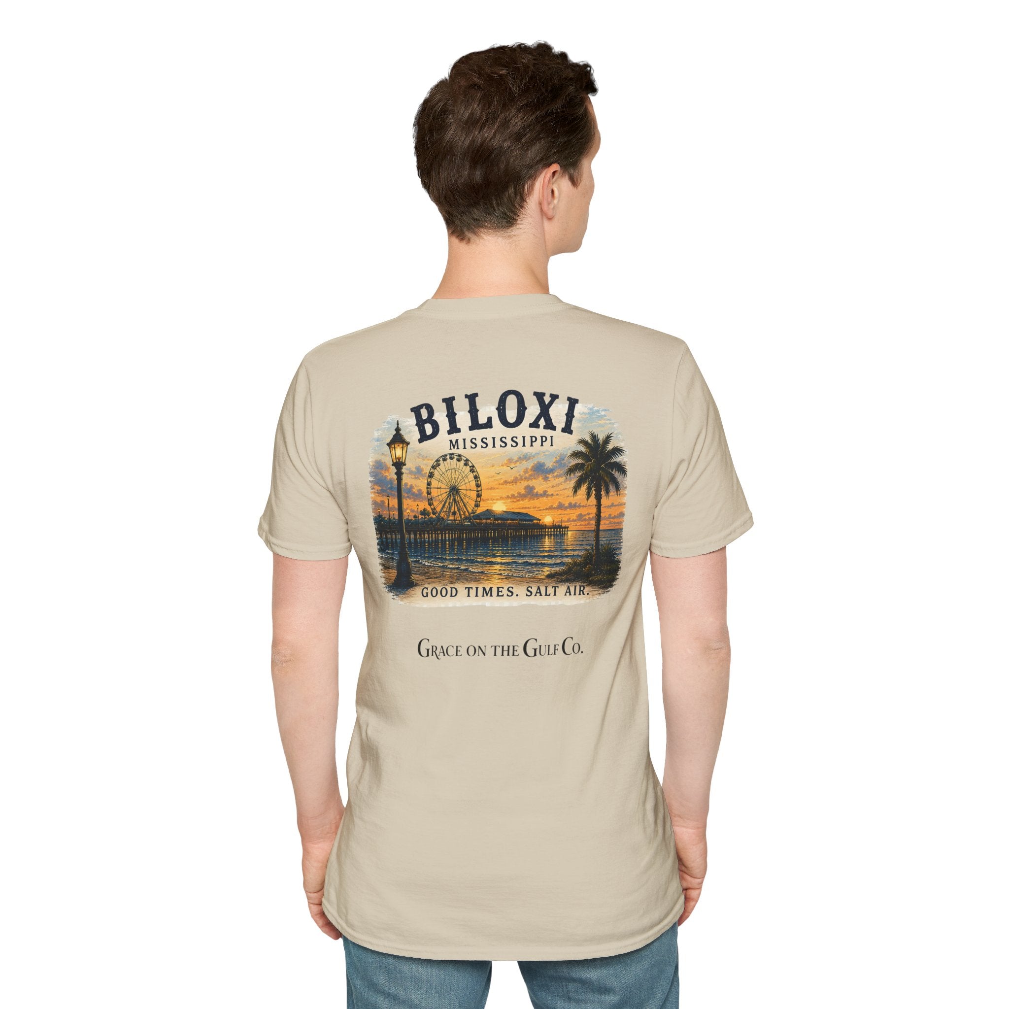 GOTG Biloxi Logo T-Shirt — Small Chest Monogram Tee