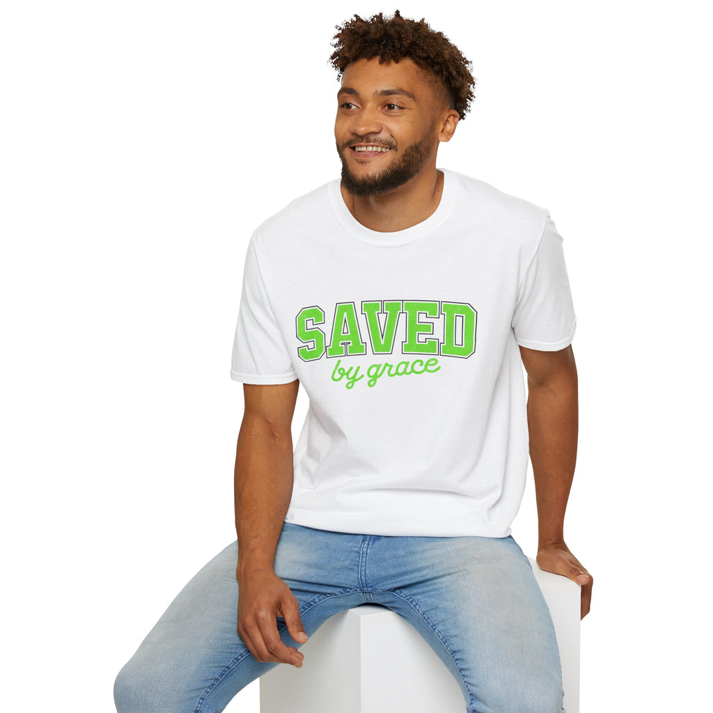Saved by Grace T-Shirt — Christian Faith Graphic Tee