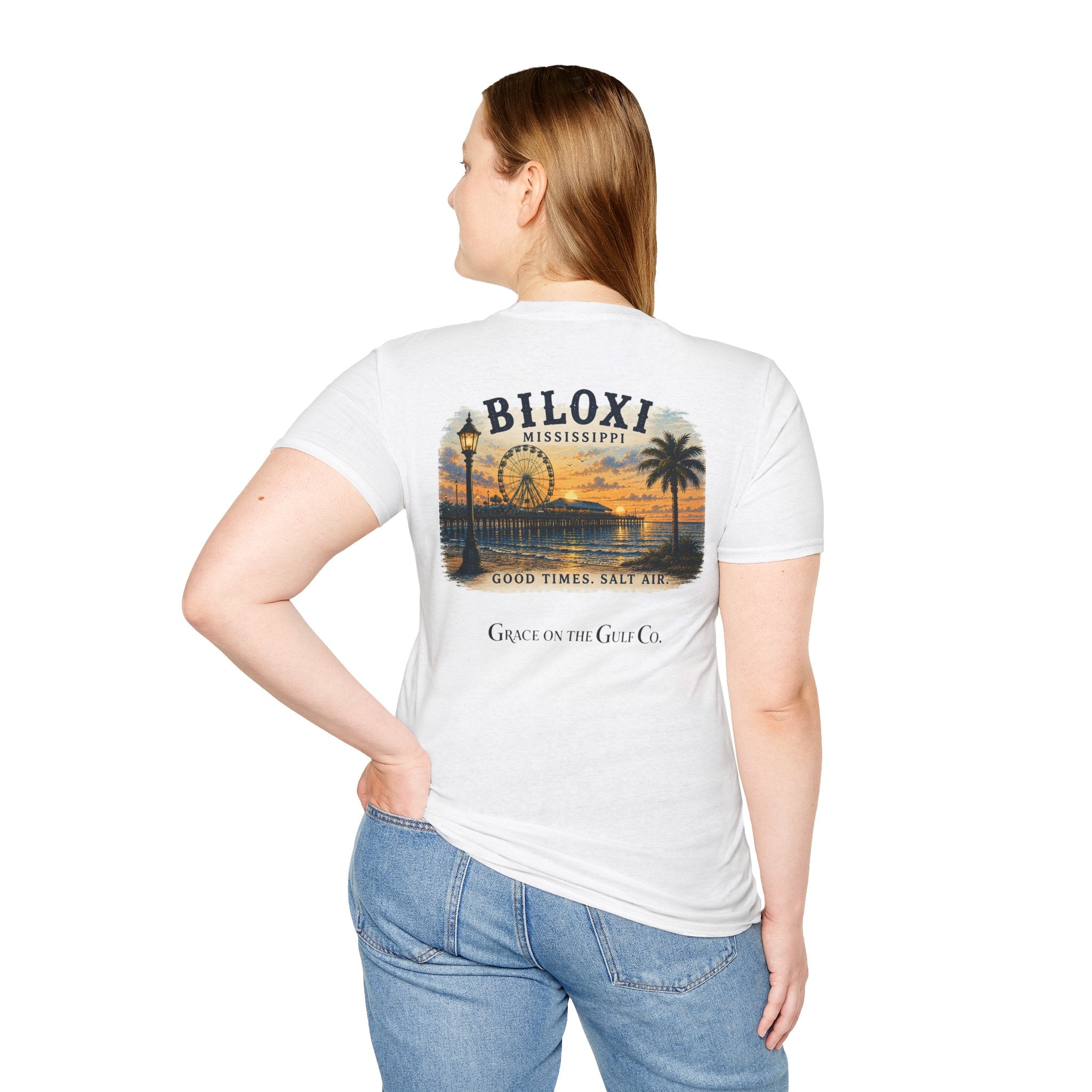 GOTG Biloxi Logo T-Shirt — Small Chest Monogram Tee