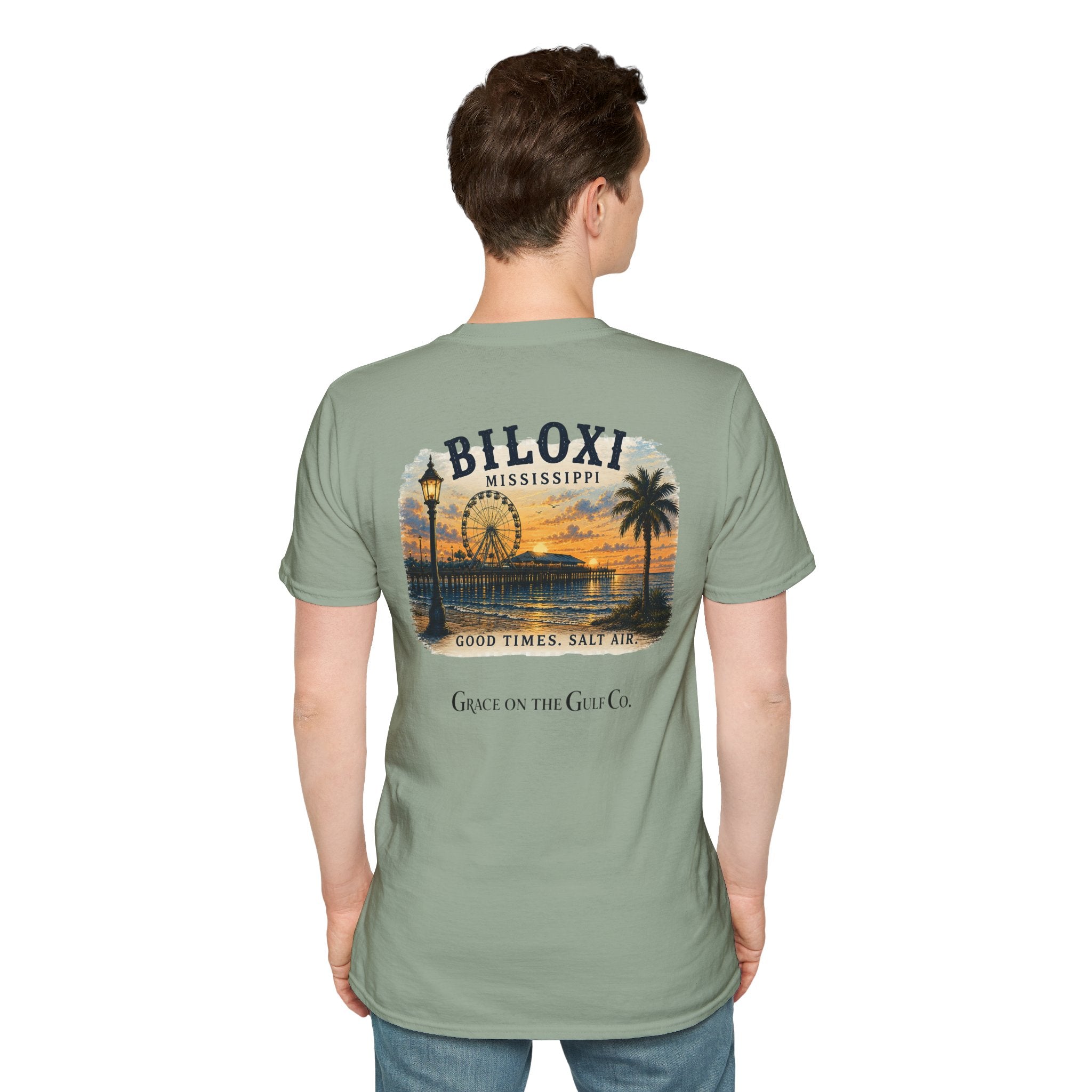 GOTG Biloxi Logo T-Shirt — Small Chest Monogram Tee