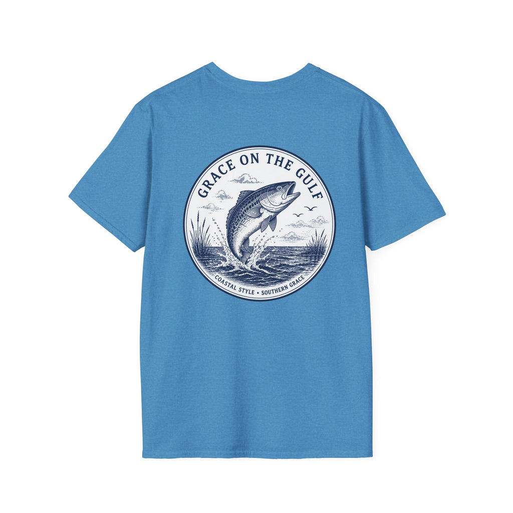 Fishing Logo Tee — Casual Graphic T-Shirt
