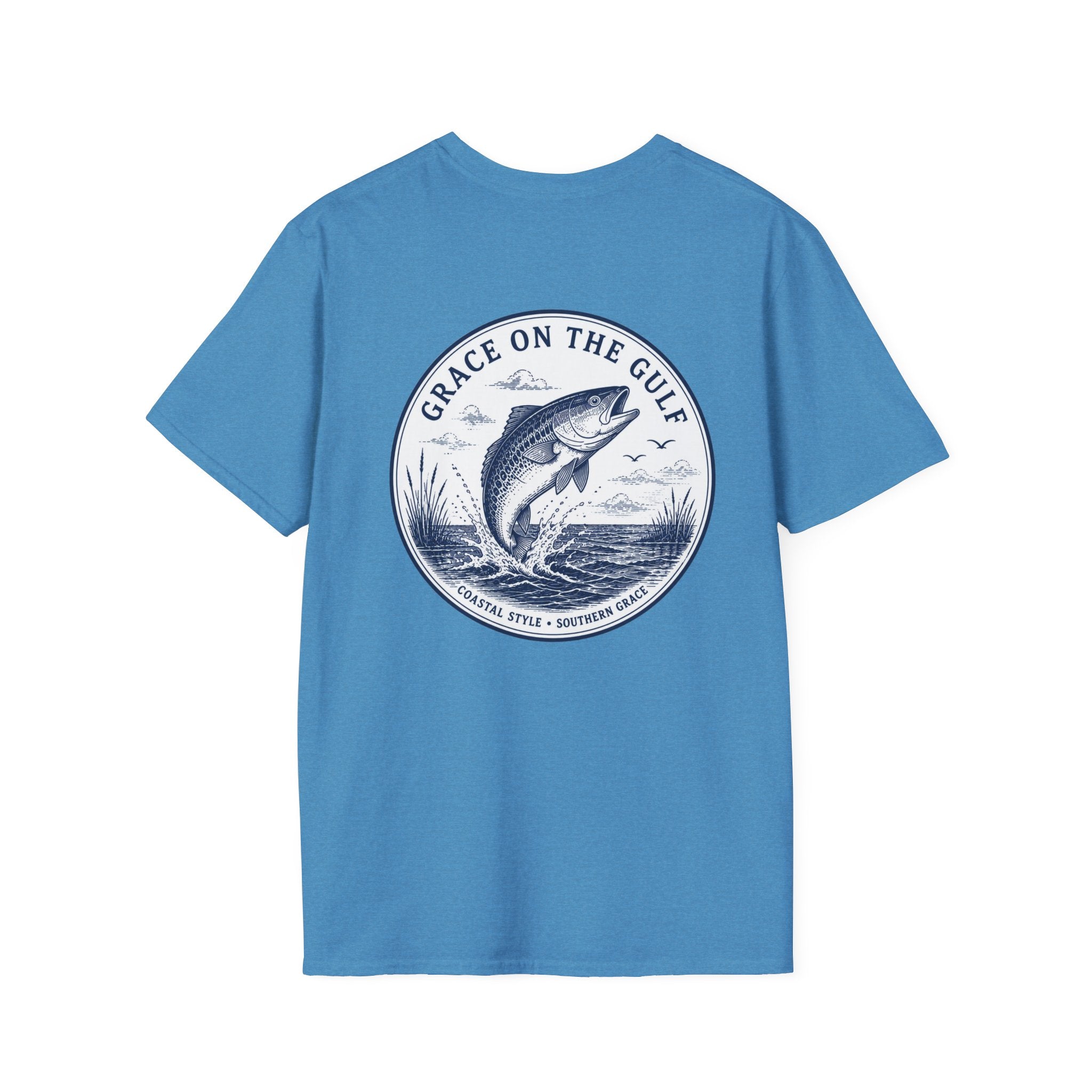 Fishing Logo Tee — Casual Graphic T-Shirt