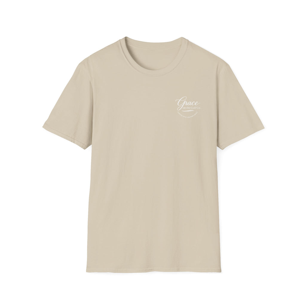Grace on the Go Marlin Logo T-Shirt — Subtle Faith Graphic Tee