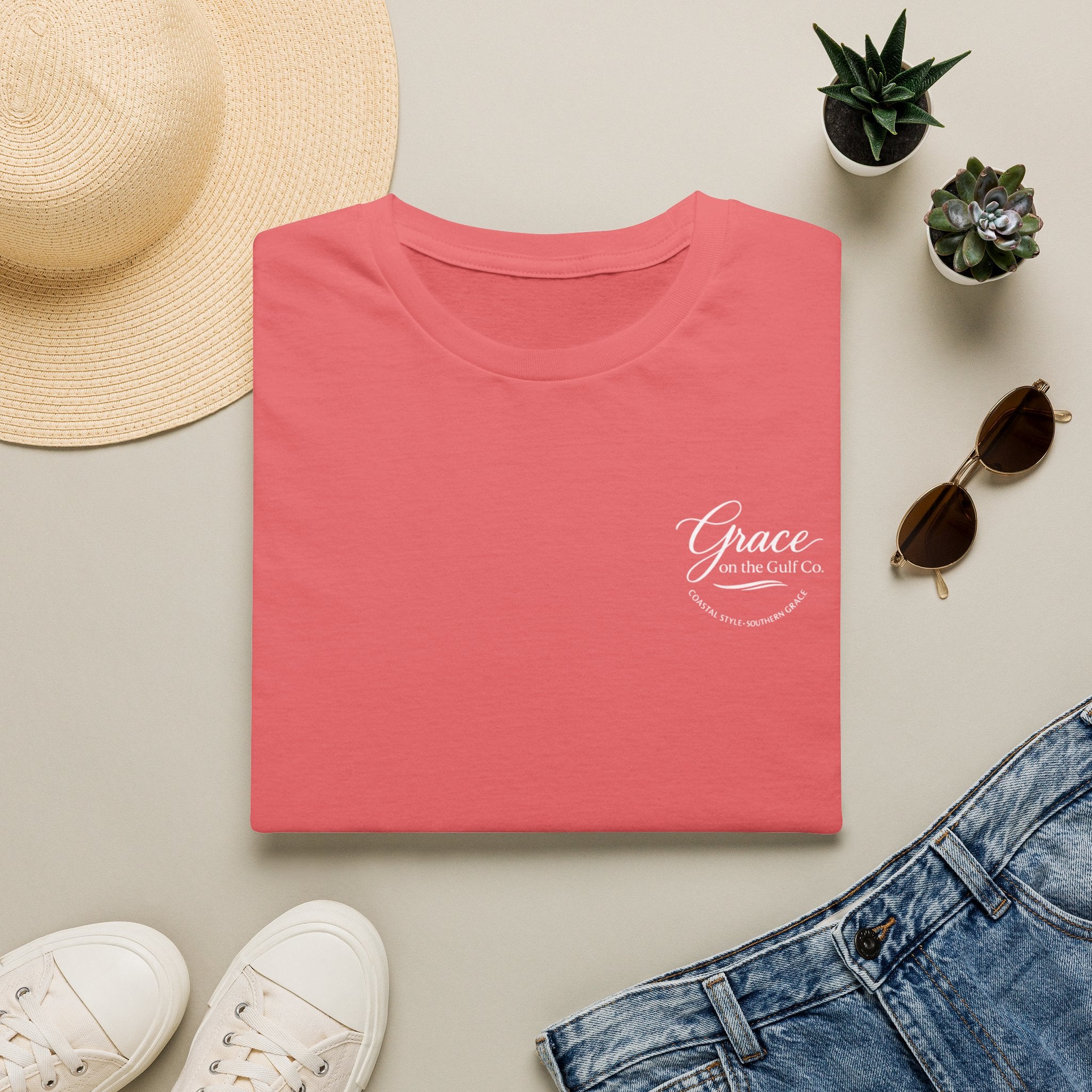 Grace on the Go Marlin Logo T-Shirt — Subtle Faith Graphic Tee