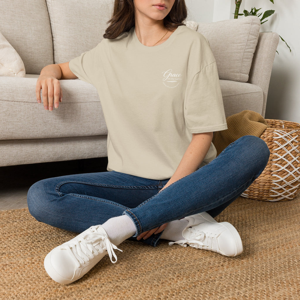 Grace on the Go Marlin Logo T-Shirt — Subtle Faith Graphic Tee