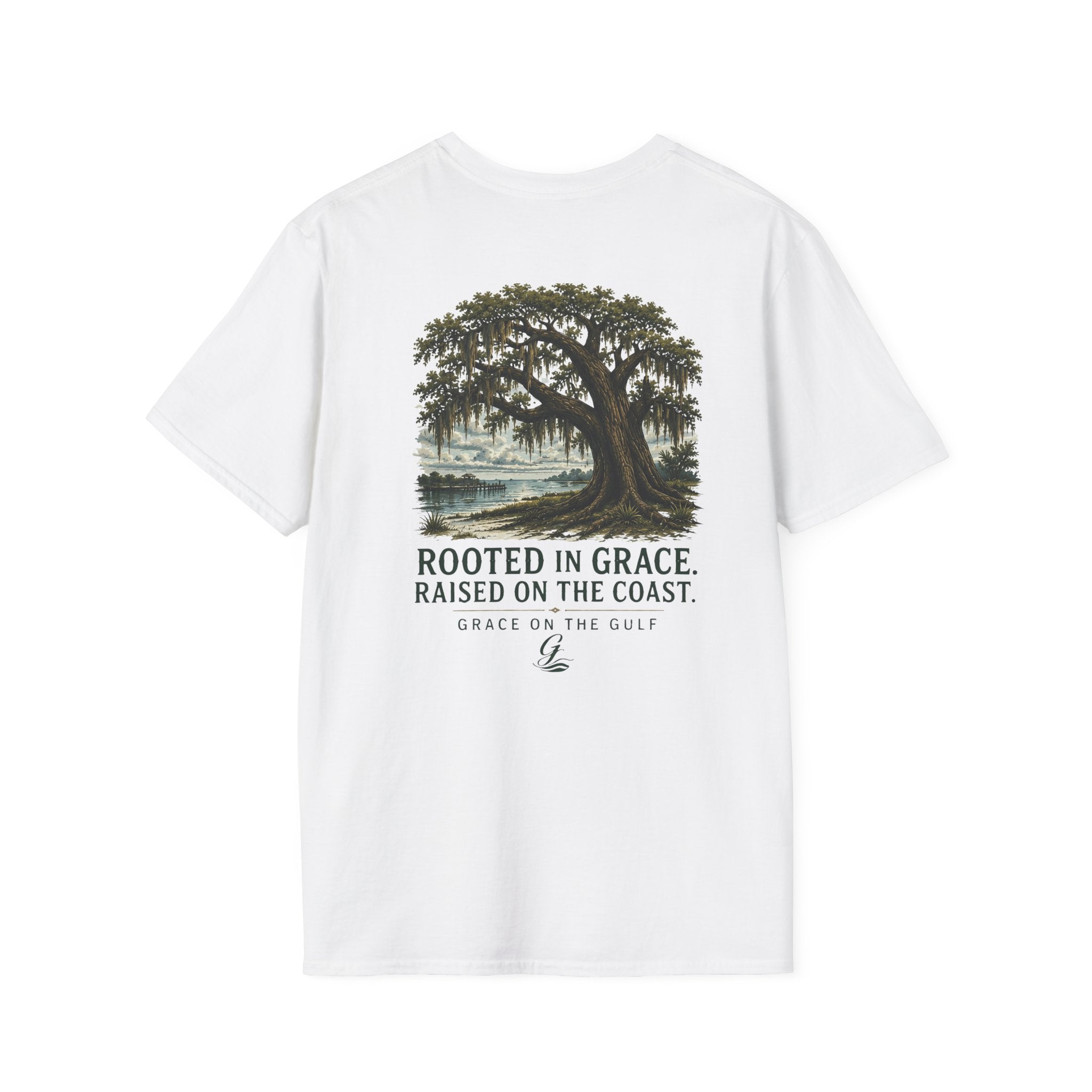 GOTG Rooted in Grace Unisex Tee T‑Shirt – Casual Graphic Tee with Small Chest Print