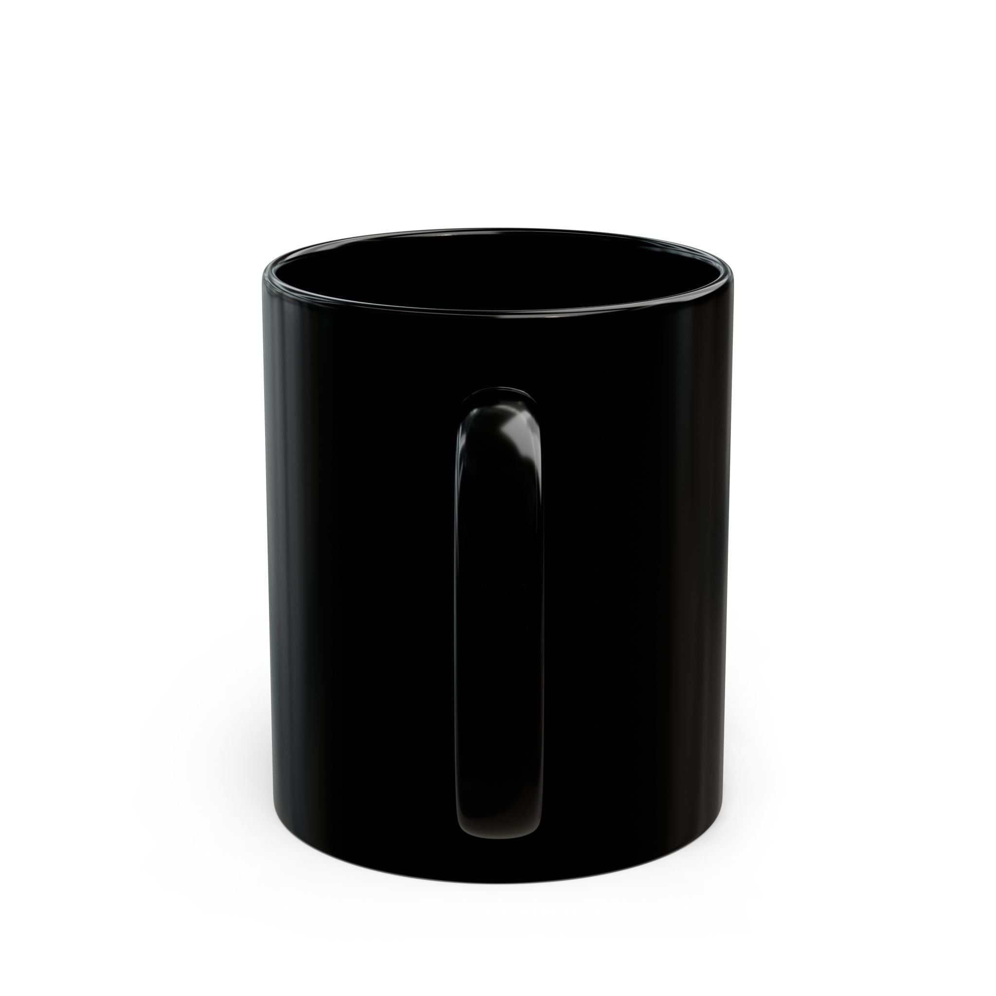 Great Friends Coffee Mug — "Great Friends, Tight Lines and Good Times" Black Ceramic Mug (11oz/15oz)