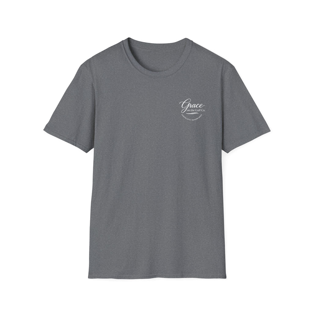 Grace on the Go Marlin Logo T-Shirt — Subtle Faith Graphic Tee