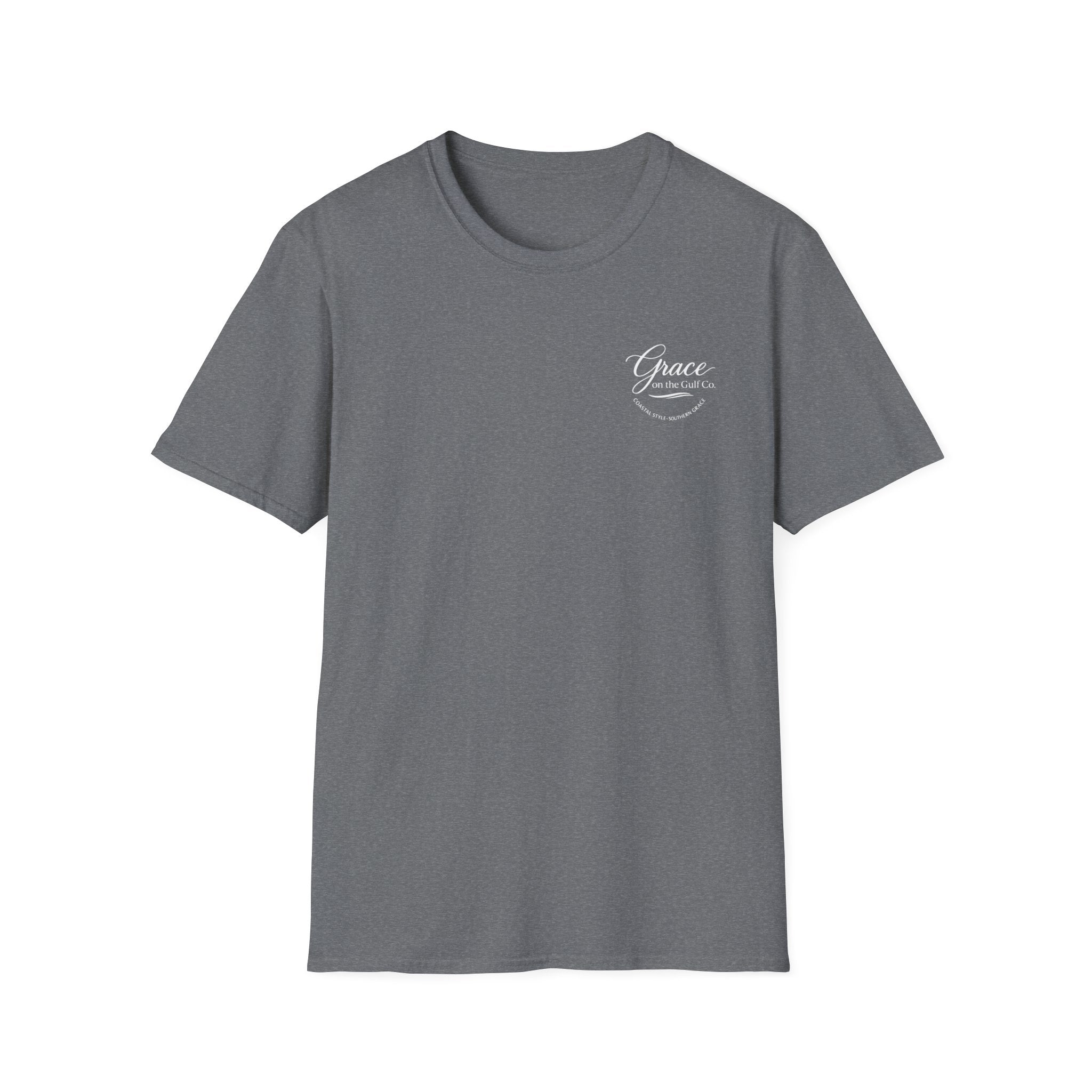 Grace on the Go Marlin Logo T-Shirt — Subtle Faith Graphic Tee
