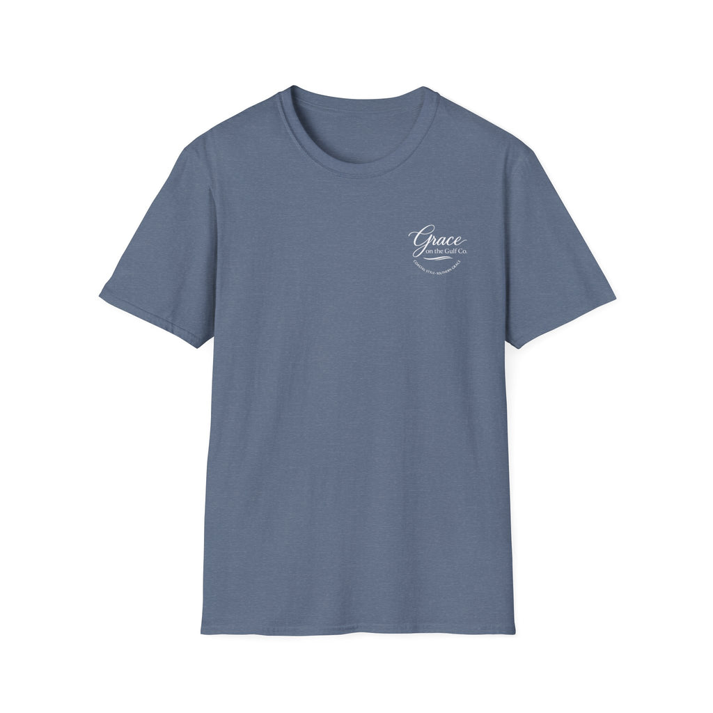 Grace on the Go Marlin Logo T-Shirt — Subtle Faith Graphic Tee