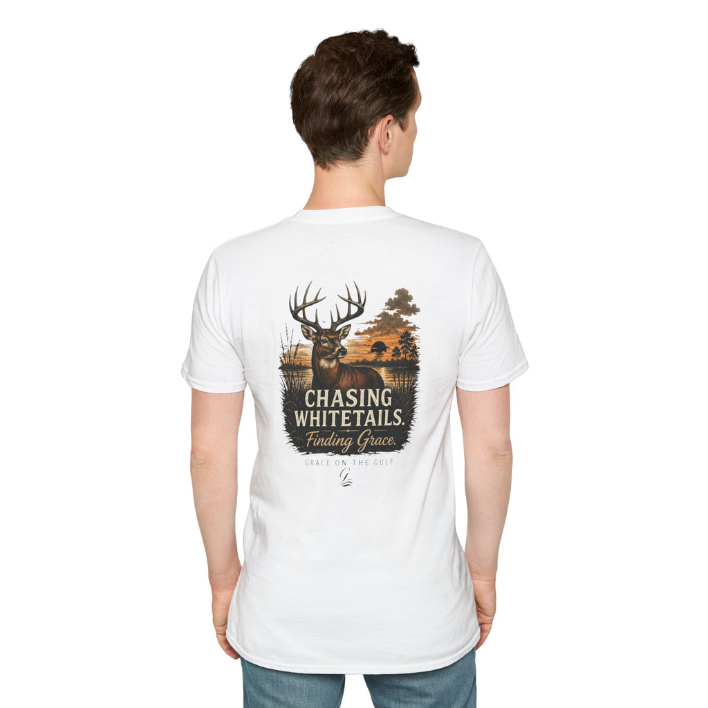 Chasing Whitetails GOTG Tee Chest Tee — Casual Women's & Men's Monogram T‑Shirt