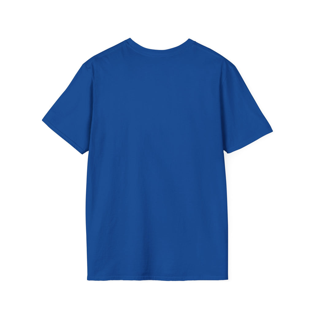 Faith White Cross Fade T-Shirt — Subtle Distressed Cross Graphic