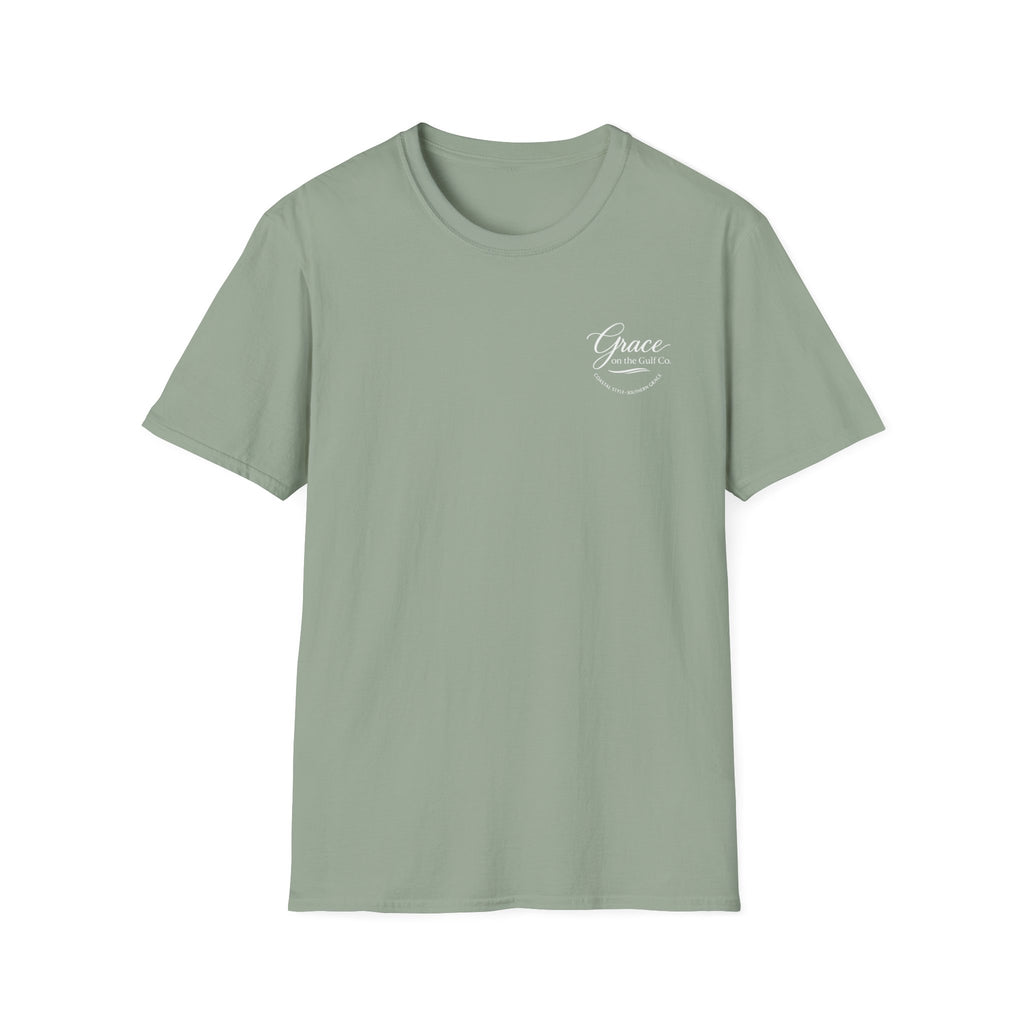 Grace on the Go Marlin Logo T-Shirt — Subtle Faith Graphic Tee