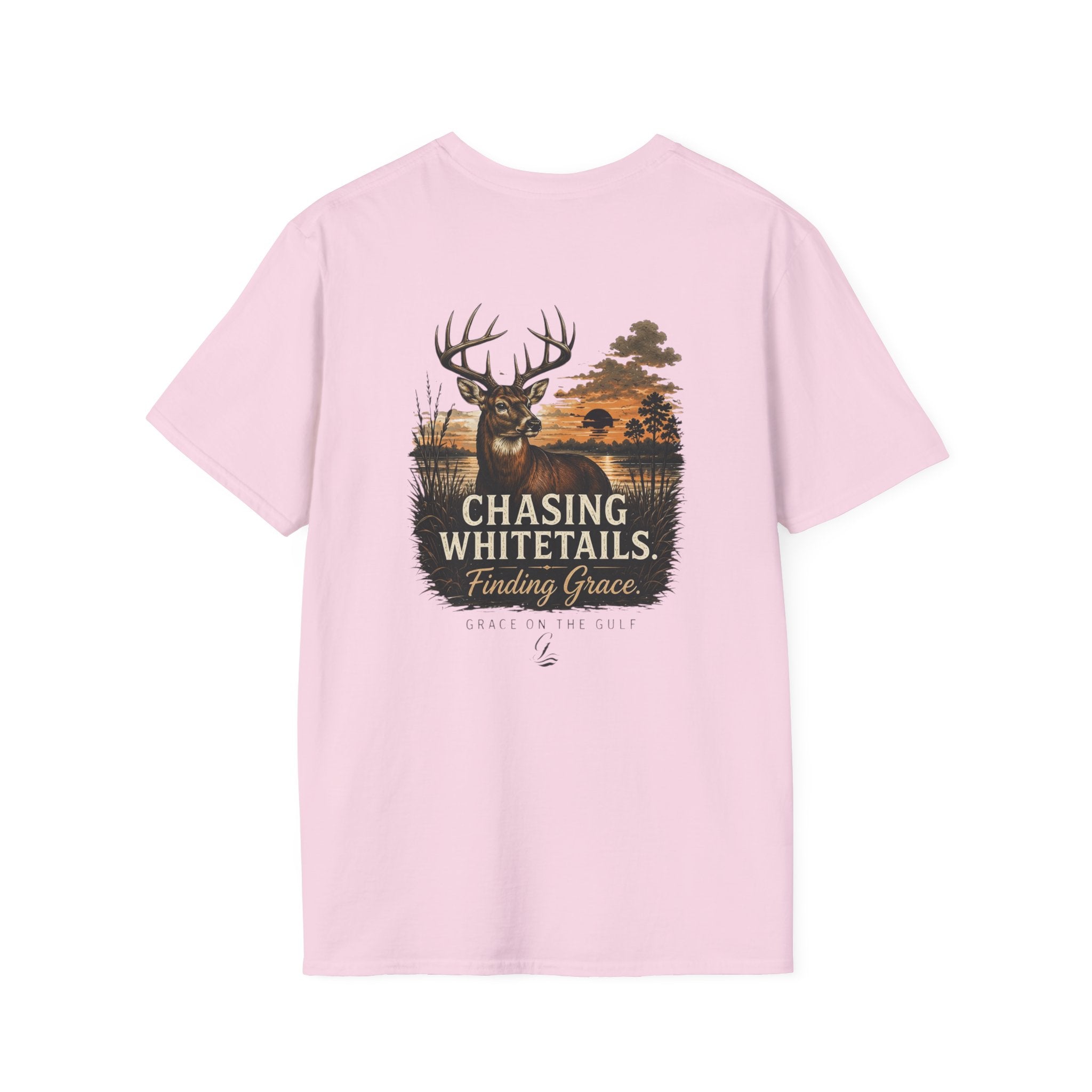 Chasing Whitetails GOTG Tee Chest Tee — Casual Women's & Men's Monogram T‑Shirt