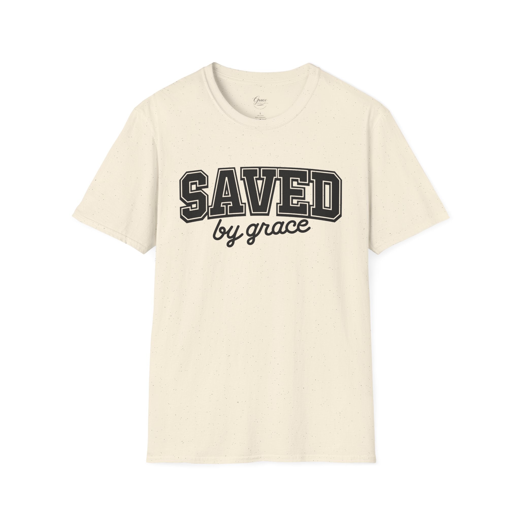 Saved By Grace T-Shirt — Christian Faith Graphic Tee