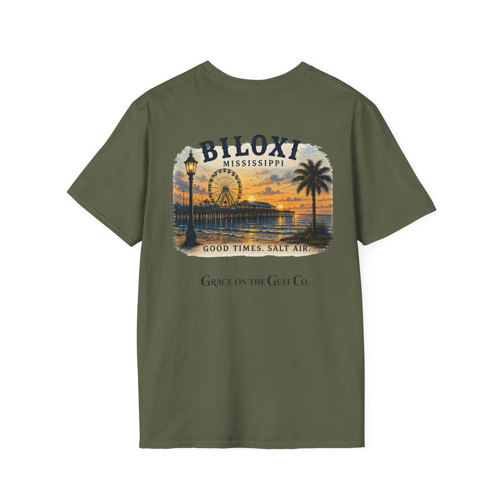 GOTG Biloxi Logo T-Shirt — Small Chest Monogram Tee