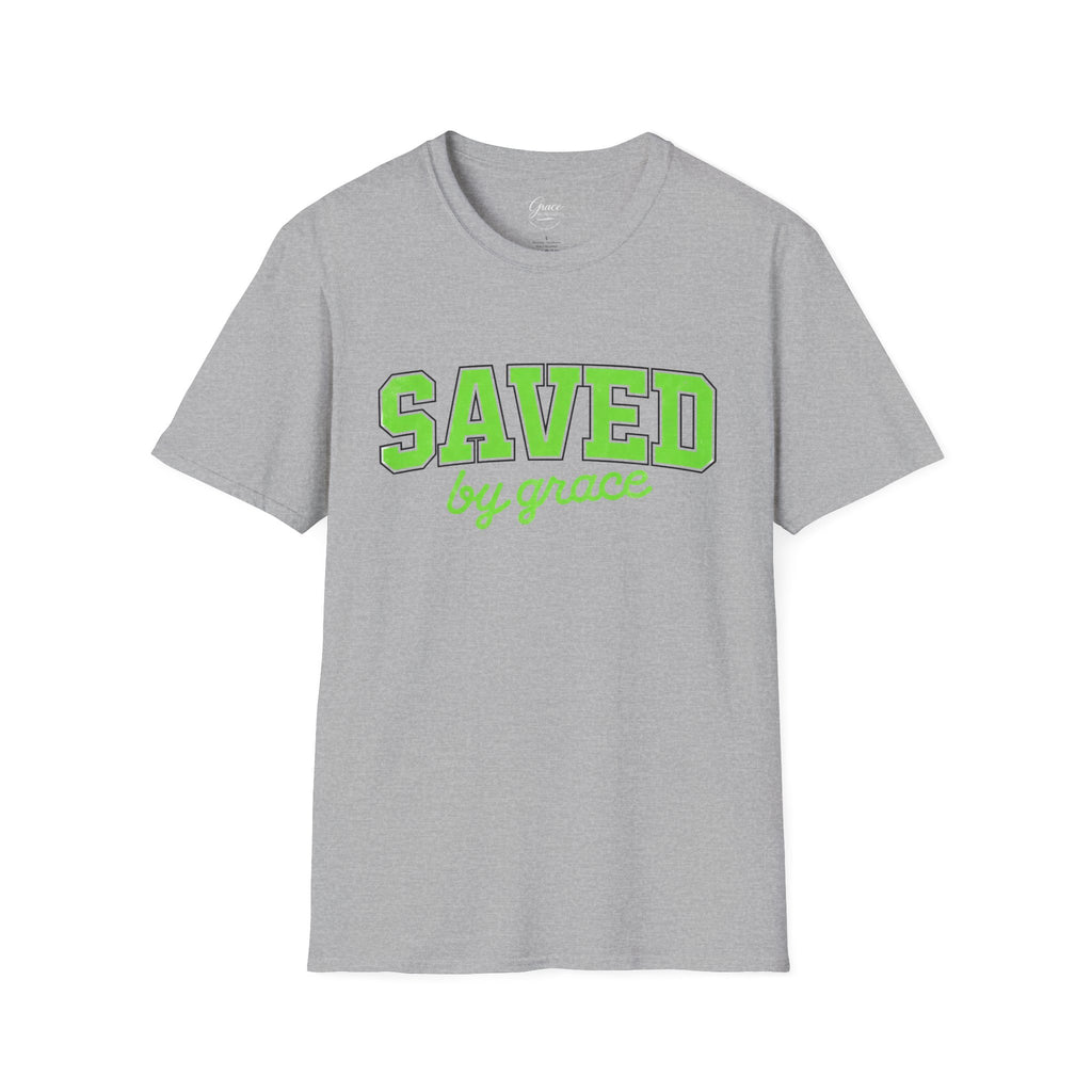 Saved by Grace T-Shirt — Christian Faith Graphic Tee