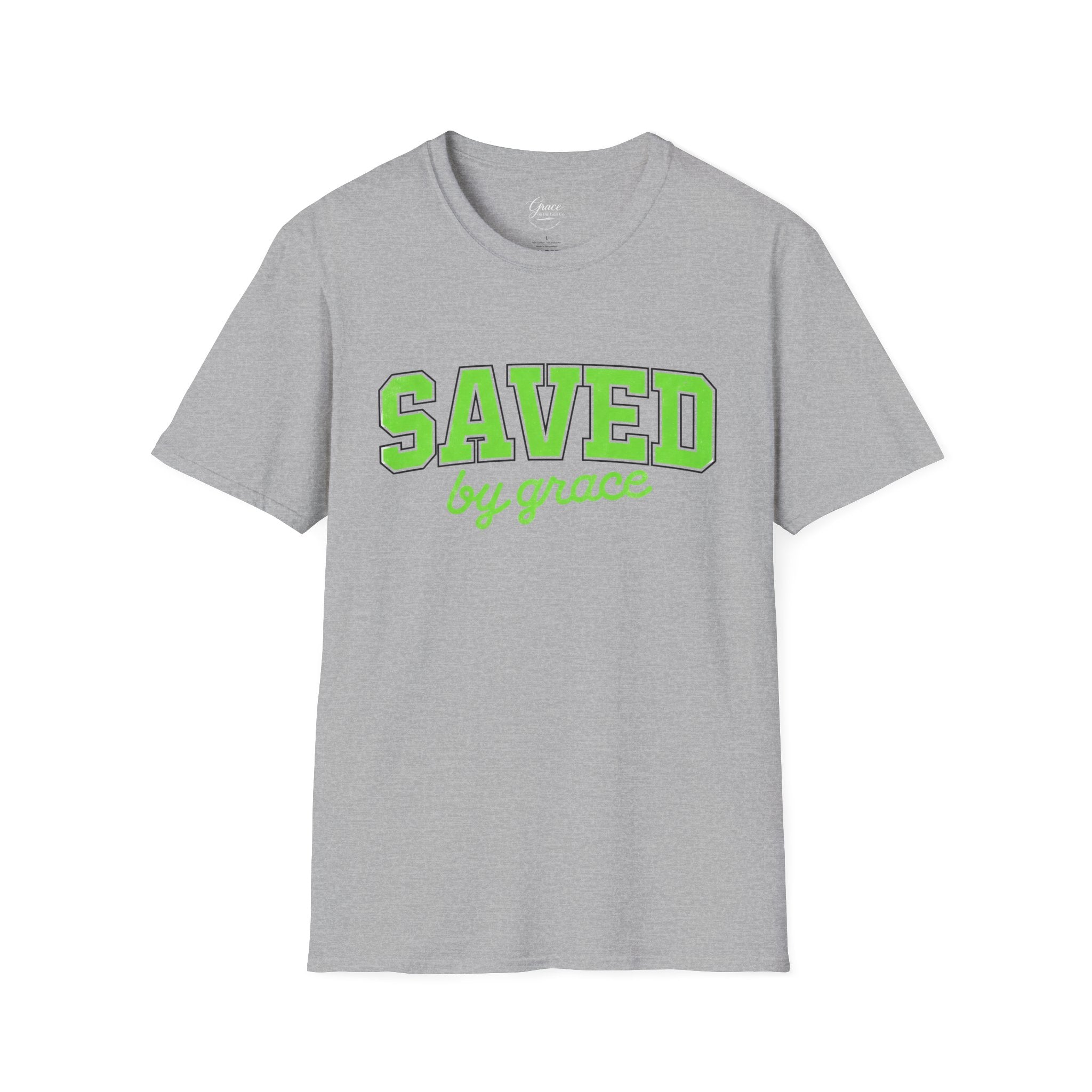 Saved by Grace T-Shirt — Christian Faith Graphic Tee