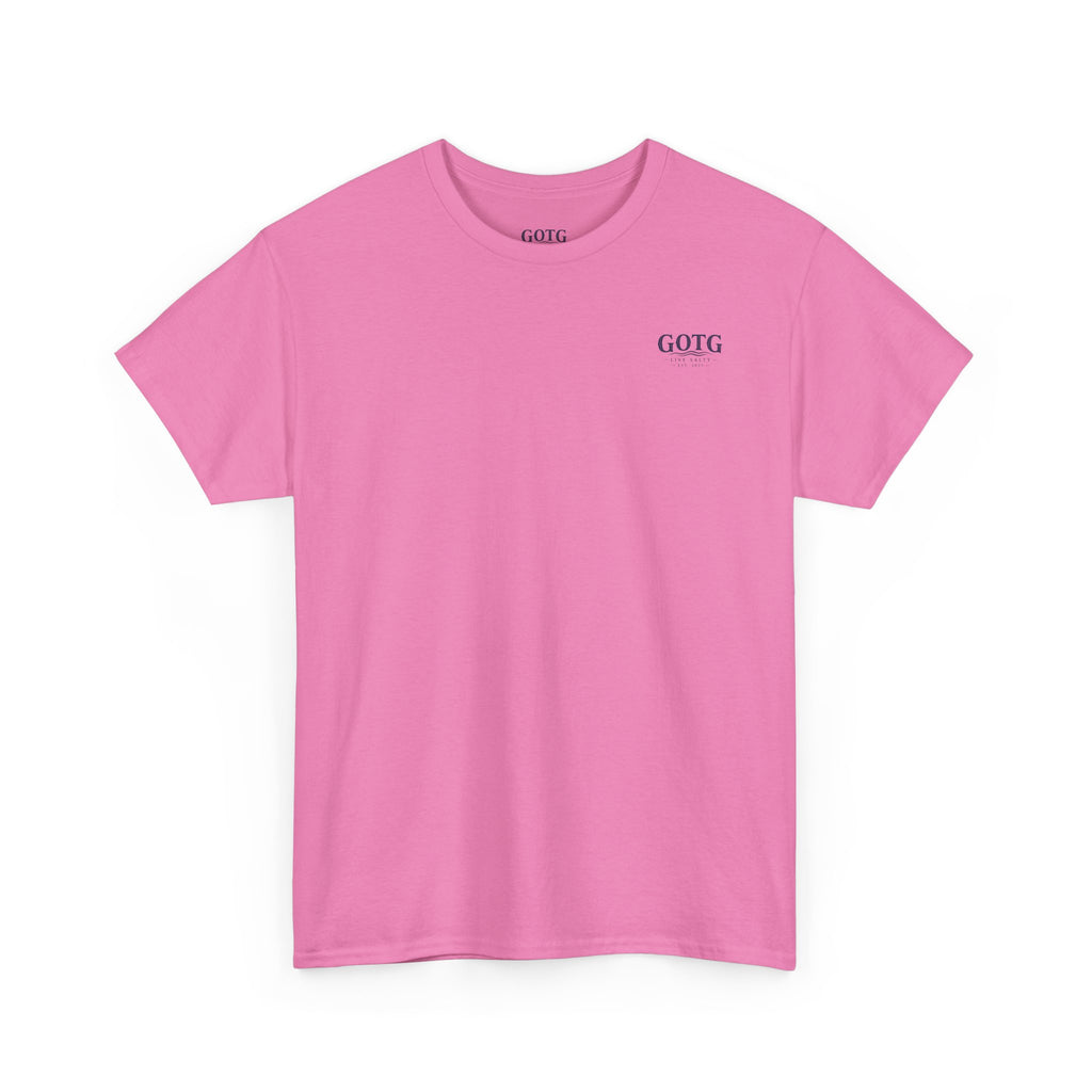GOTG Saltwater & Salvation Tee — Grace on the Gulf Beach Christian T‑Shirt