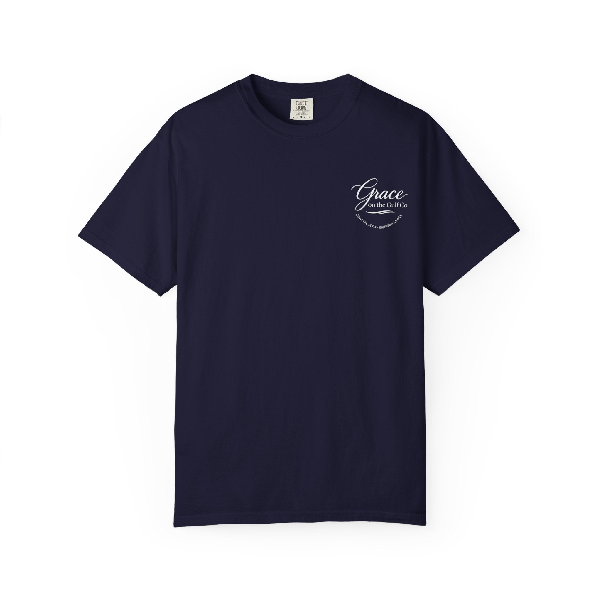T-Shirt — "Grace" Coastal Boat Graphic (GOTG)