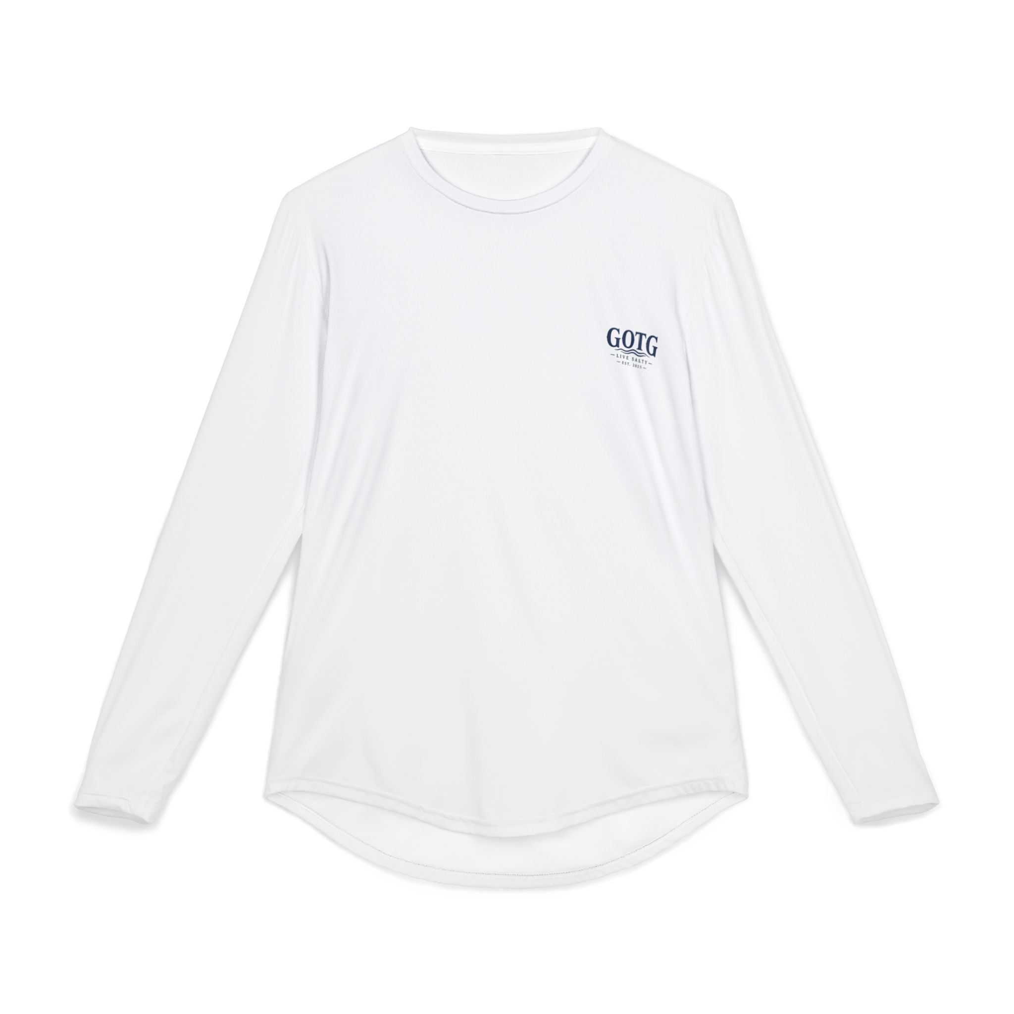 GOTG Fishing UV Long Sleeve Shirt – "Great Friends, Tight Lines and Good Times" Gulf Graphic