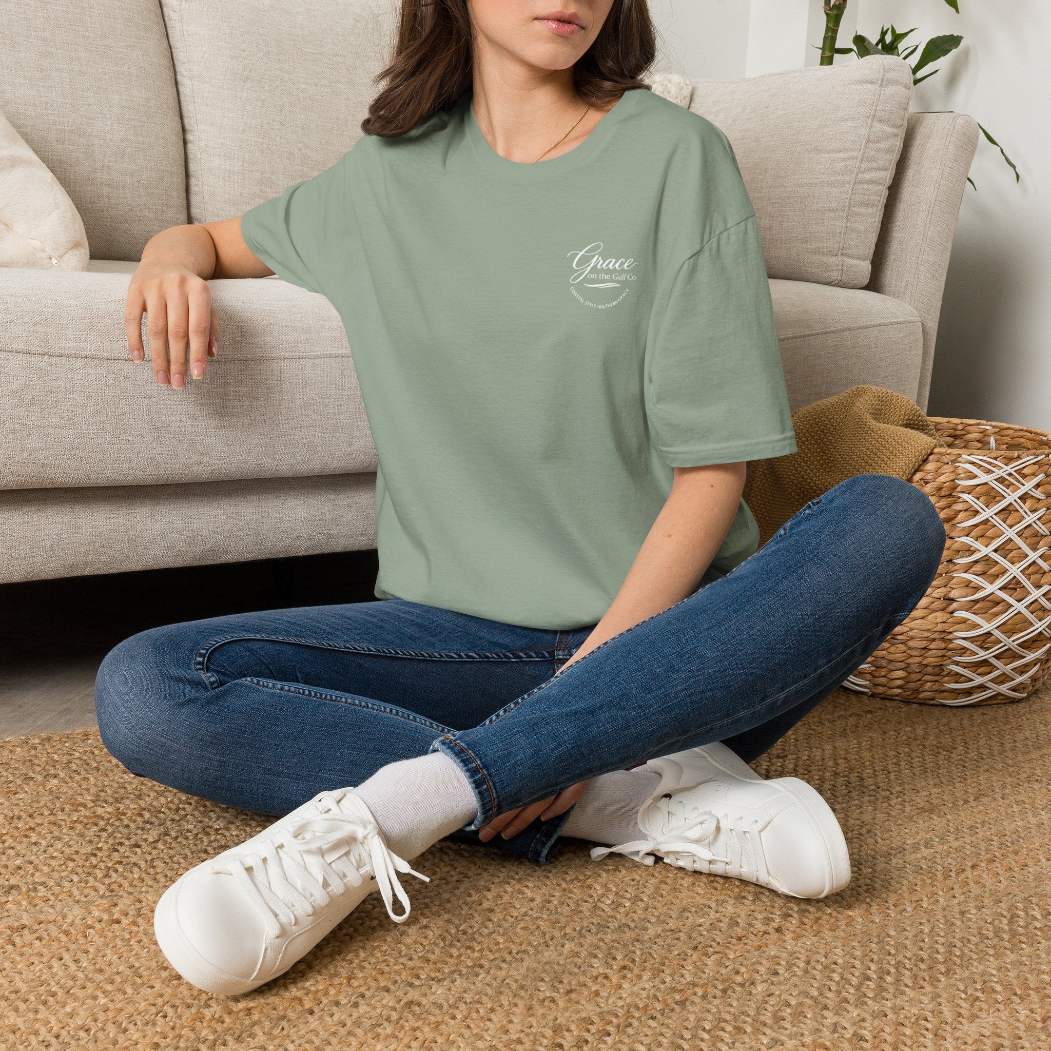 Grace on the Go Marlin Logo T-Shirt — Subtle Faith Graphic Tee
