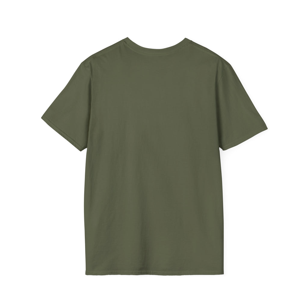 Faith White Cross Fade T-Shirt — Subtle Distressed Cross Graphic