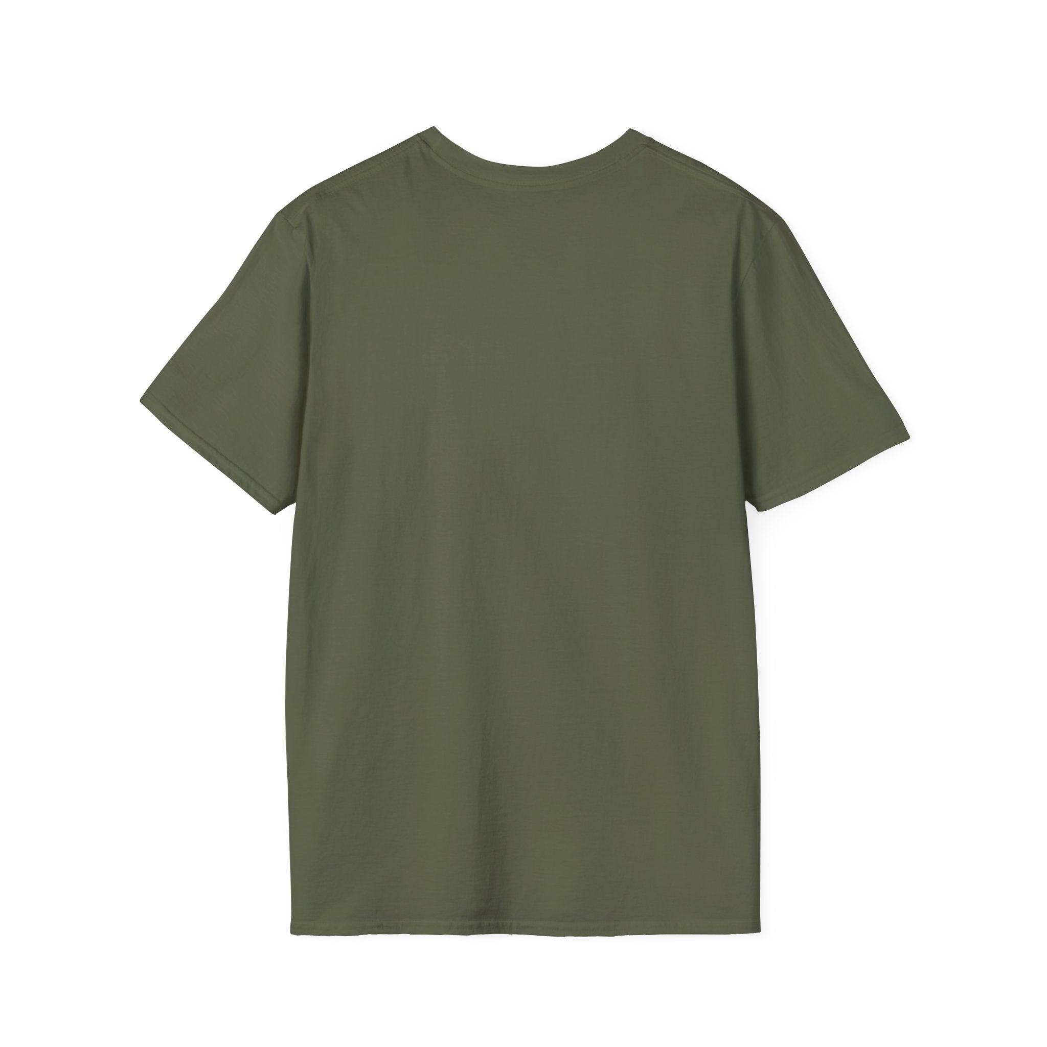Faith White Cross Fade T-Shirt — Subtle Distressed Cross Graphic