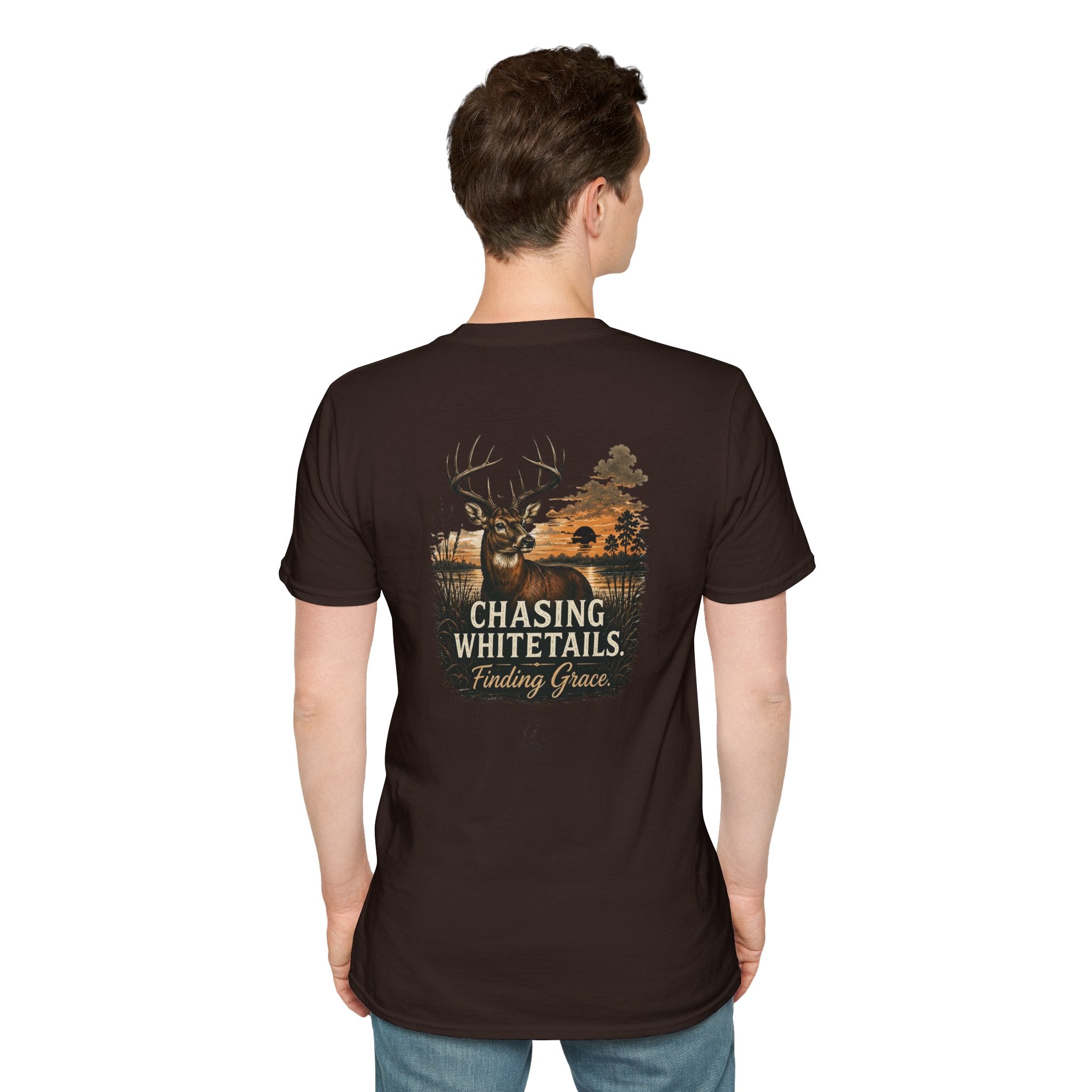 Chasing Whitetails GOTG Tee Chest Tee — Casual Women's & Men's Monogram T‑Shirt