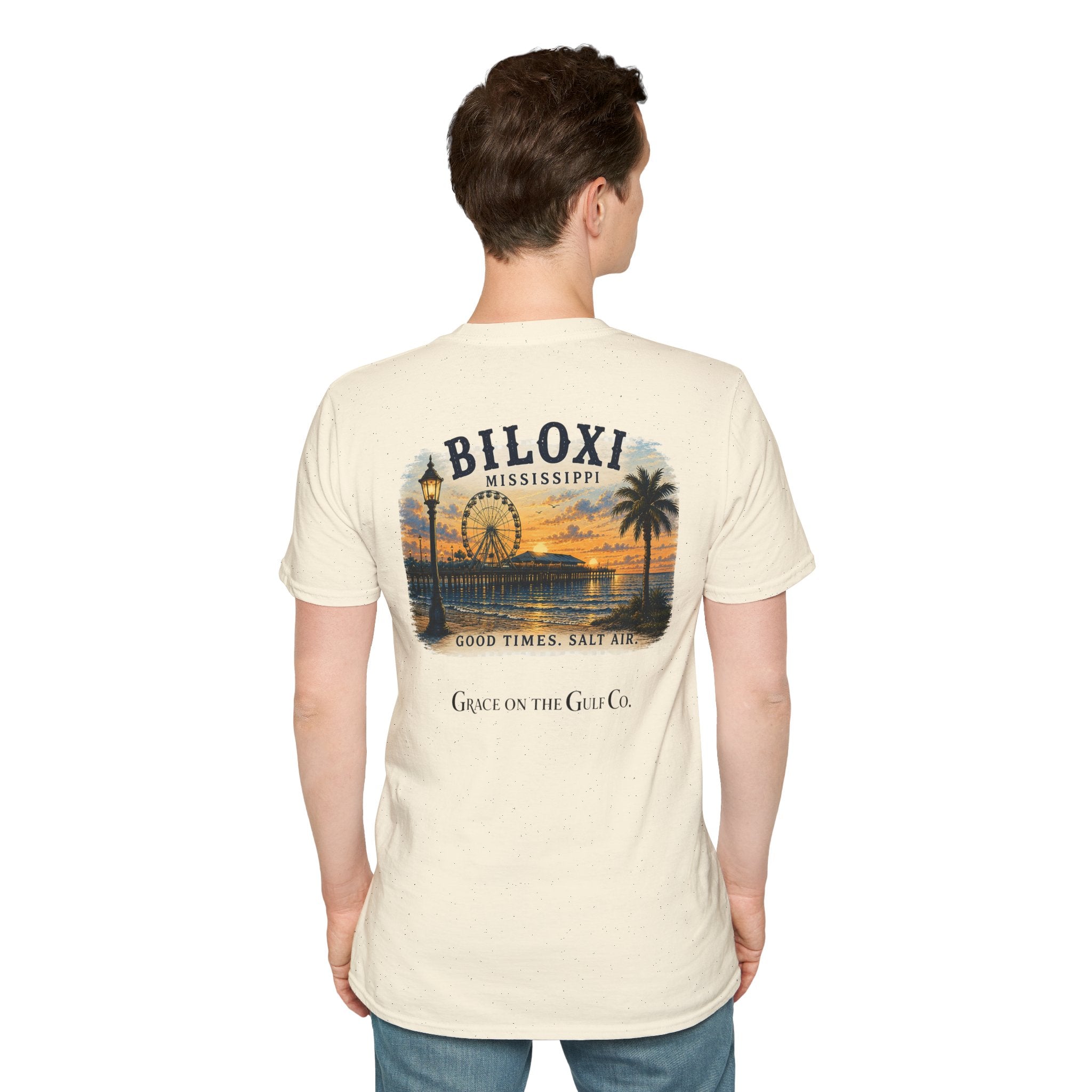 GOTG Biloxi Logo T-Shirt — Small Chest Monogram Tee