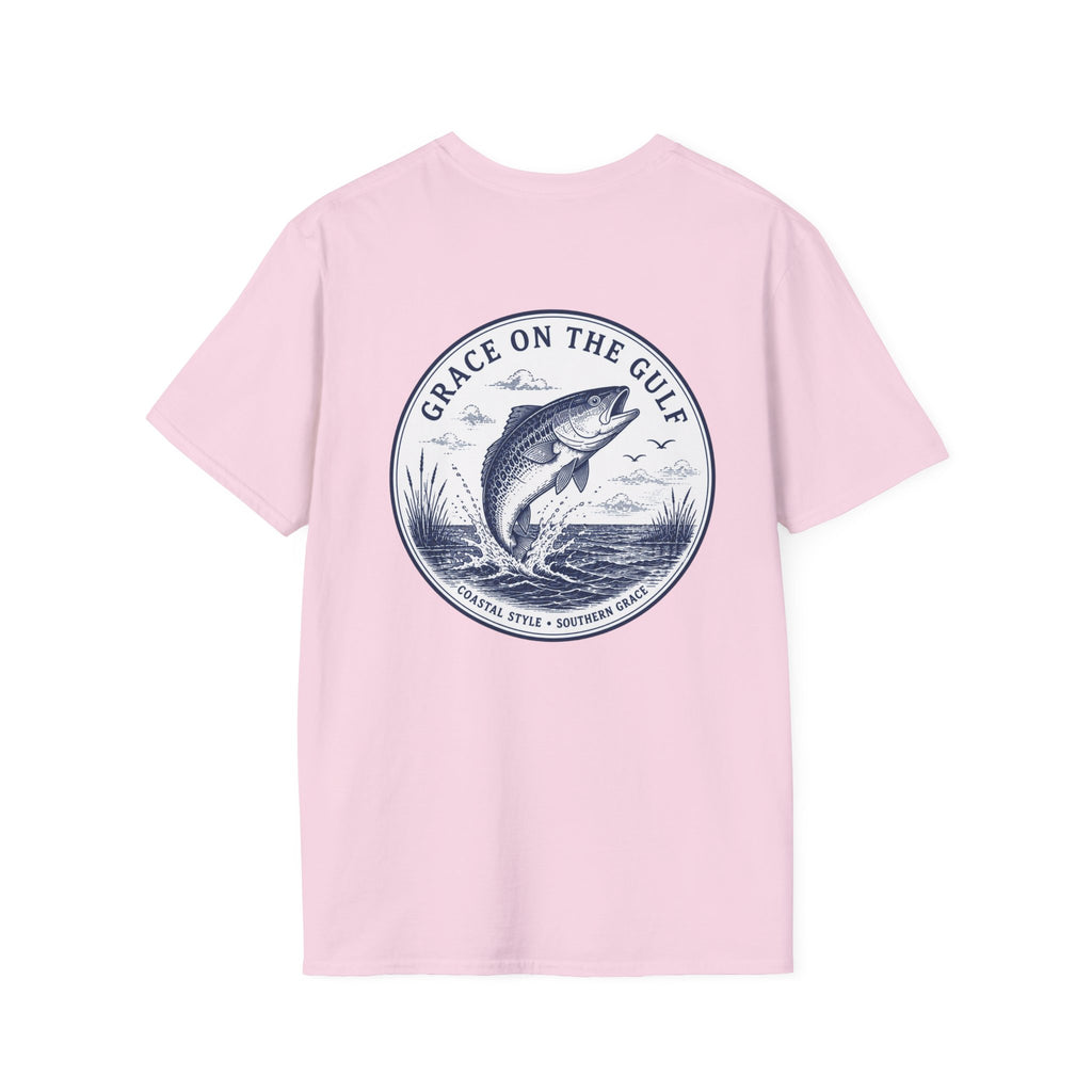 Fishing Logo Tee — Casual Graphic T-Shirt