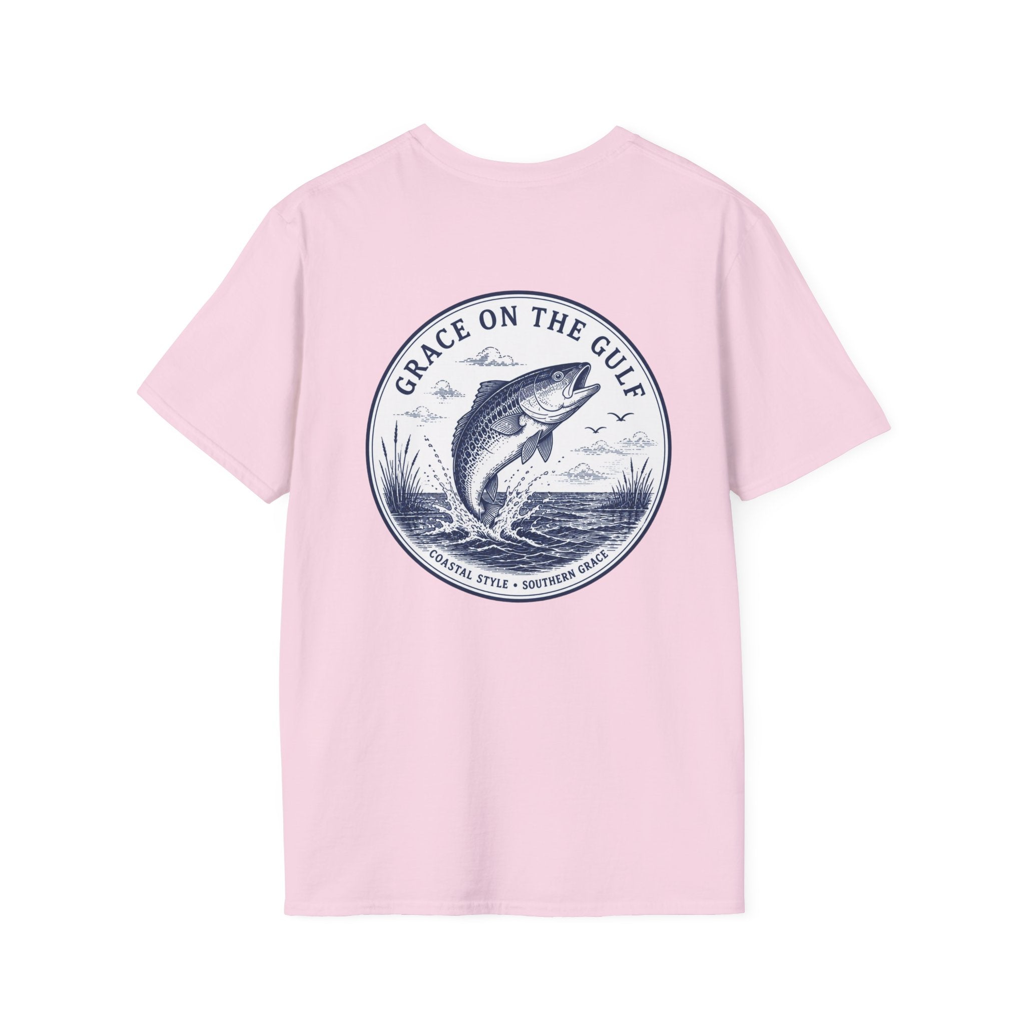 Fishing Logo Tee — Casual Graphic T-Shirt