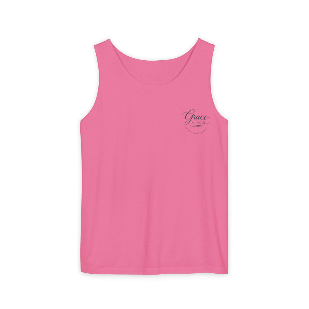 GOTG Chest Logo Tank Top — Guardians of the Galaxy Minimalist Fan Tank