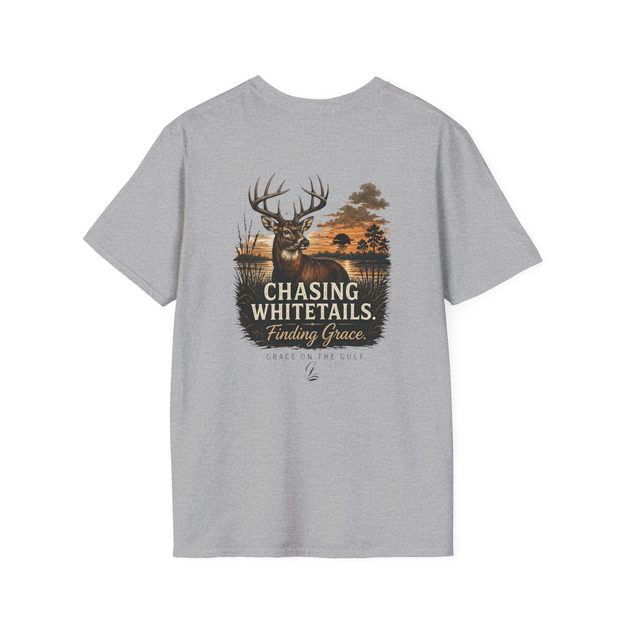 Chasing Whitetails GOTG Tee Chest Tee — Casual Women's & Men's Monogram T‑Shirt