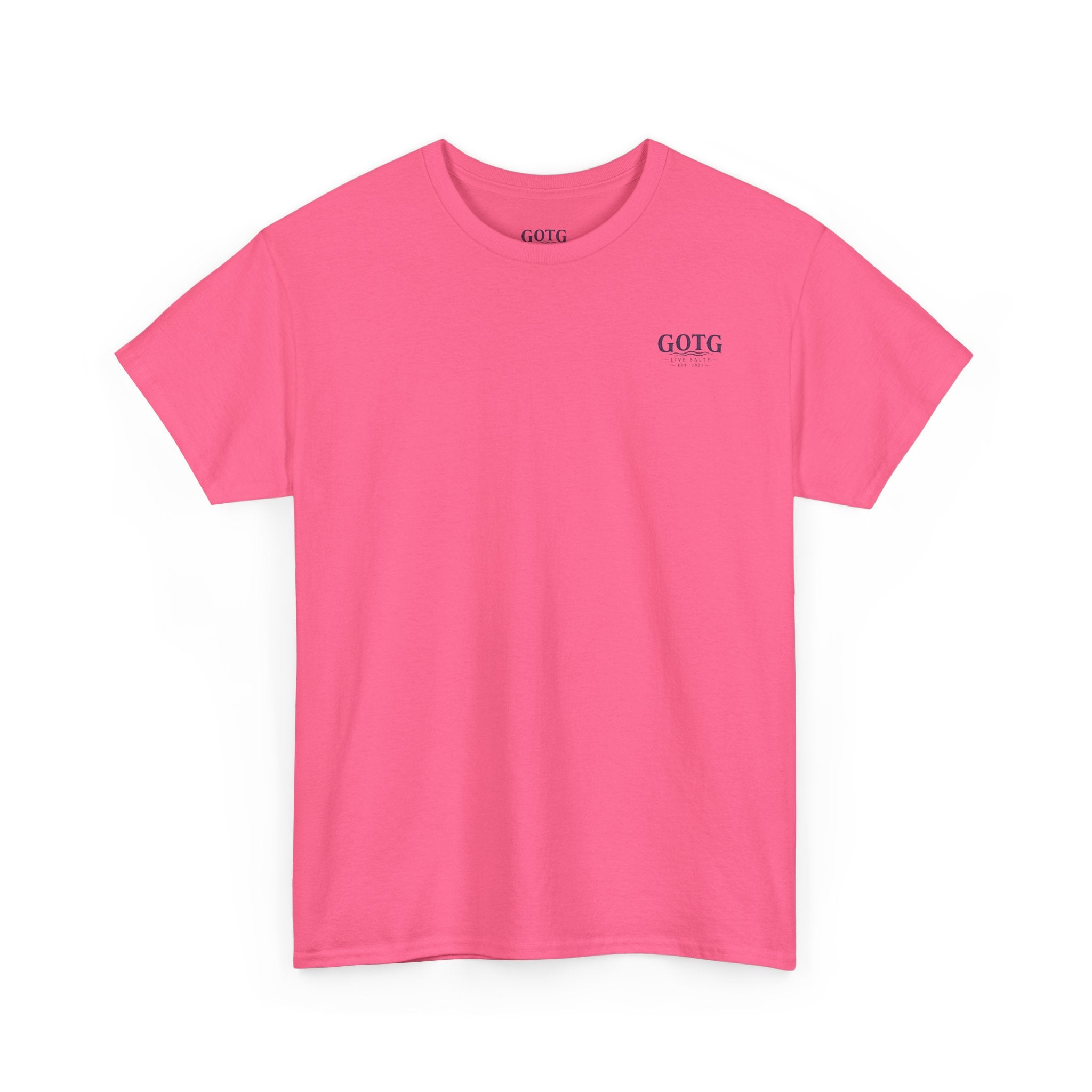 GOTG Saltwater & Salvation Tee — Grace on the Gulf Beach Christian T‑Shirt