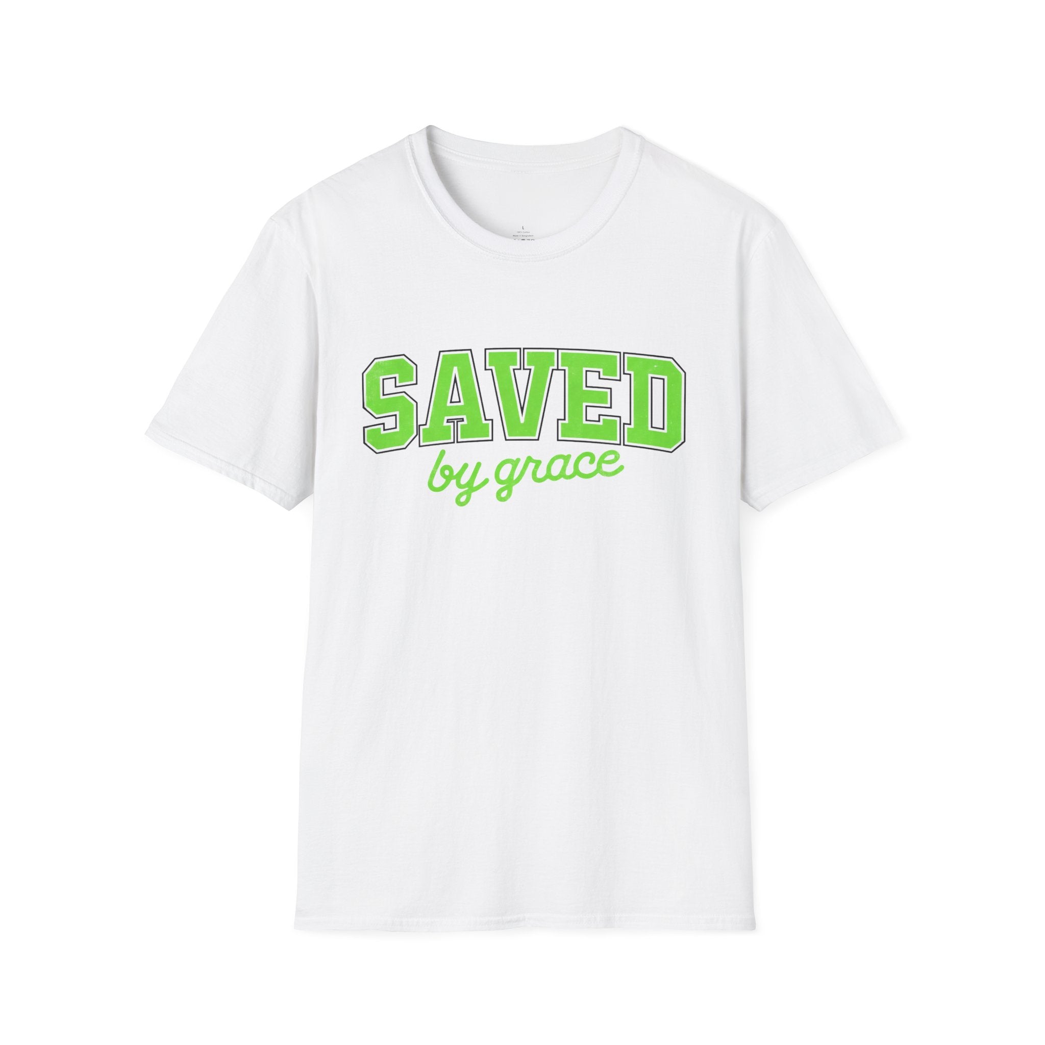 Saved by Grace T-Shirt — Christian Faith Graphic Tee