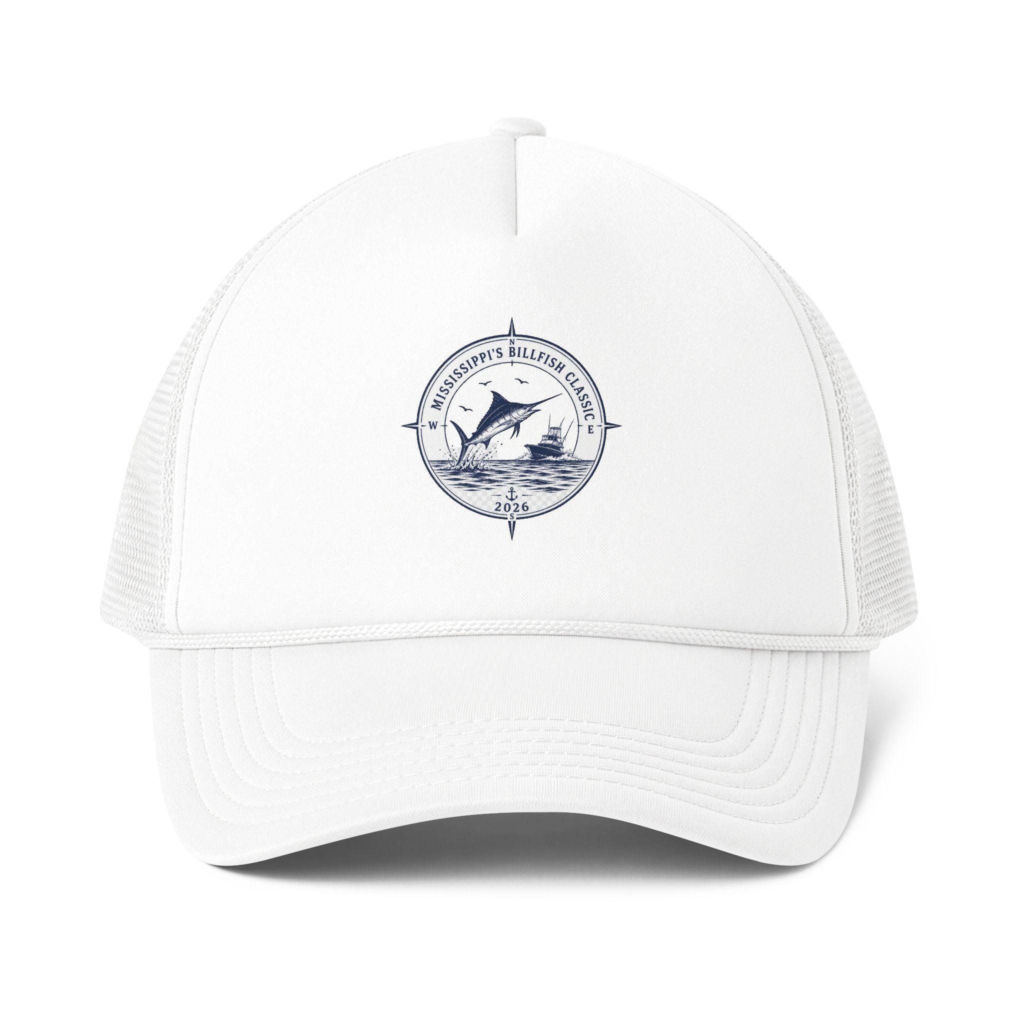 Mississippi’s Billfish Classic Trucker Cap — Vintage Marlin & Sailfish Fishing Logo