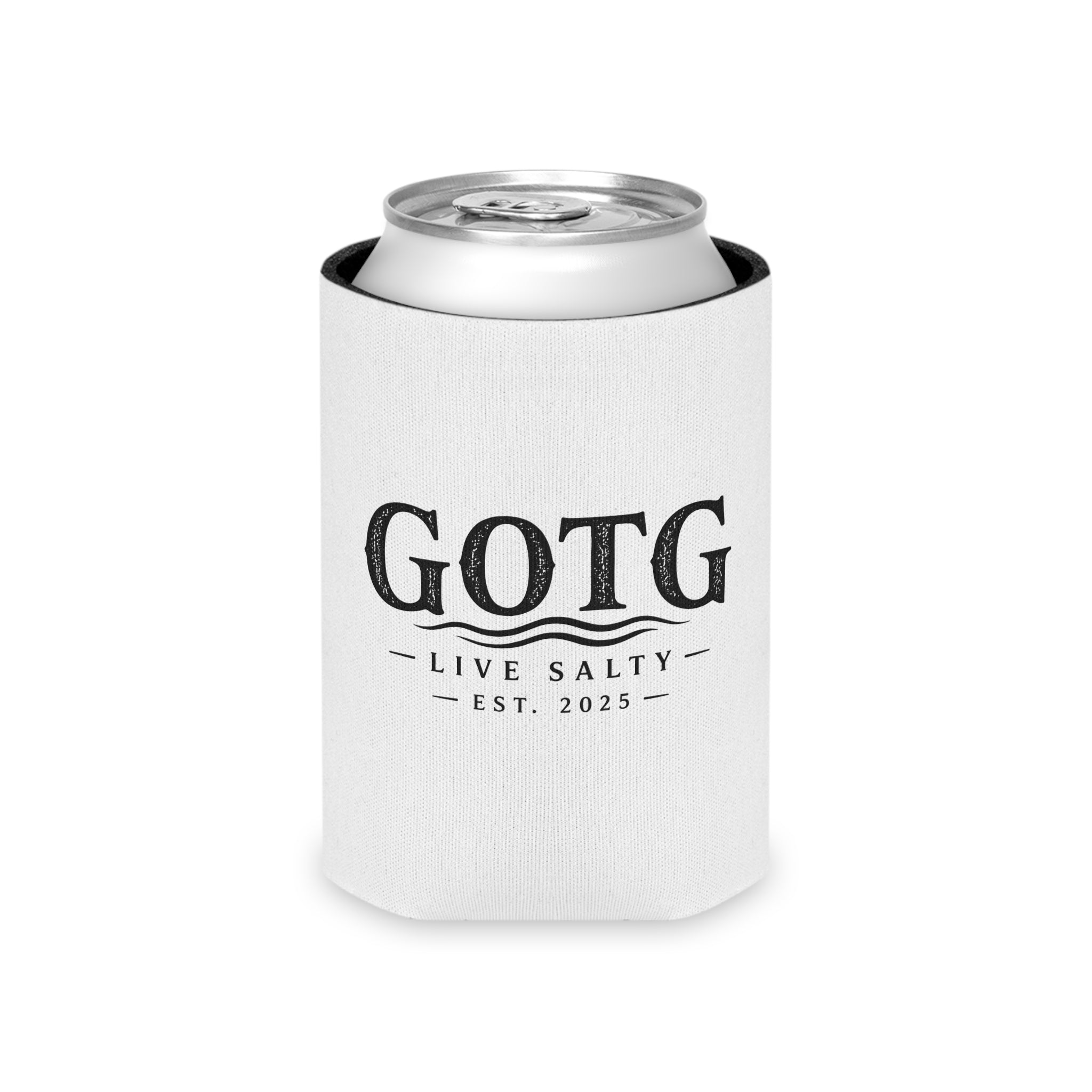 Can Cooler - GOTG Live Salty Est. 2025 Nautical Beverage Insulator