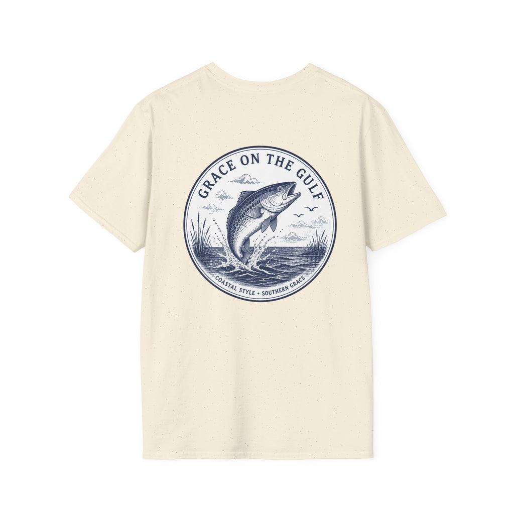 Fishing Logo Tee — Casual Graphic T-Shirt