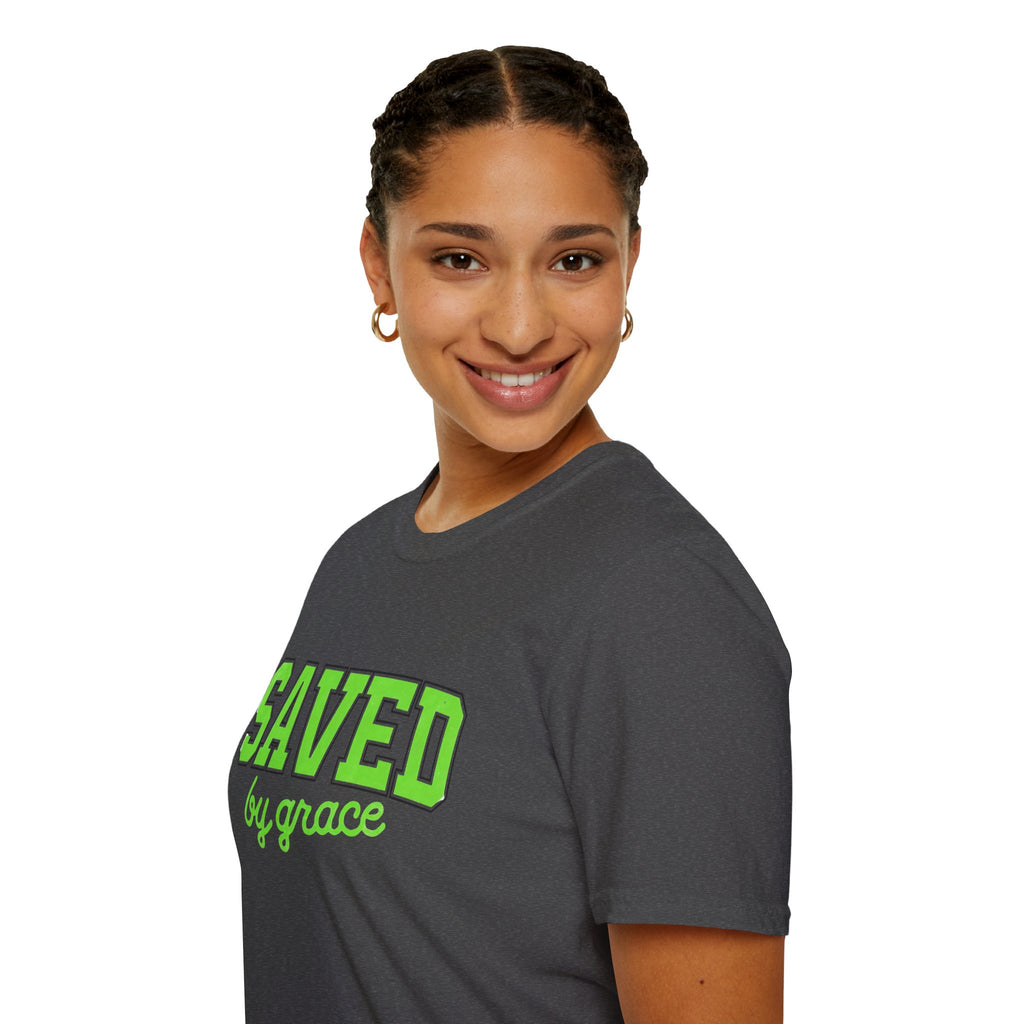Saved by Grace T-Shirt — Christian Faith Graphic Tee