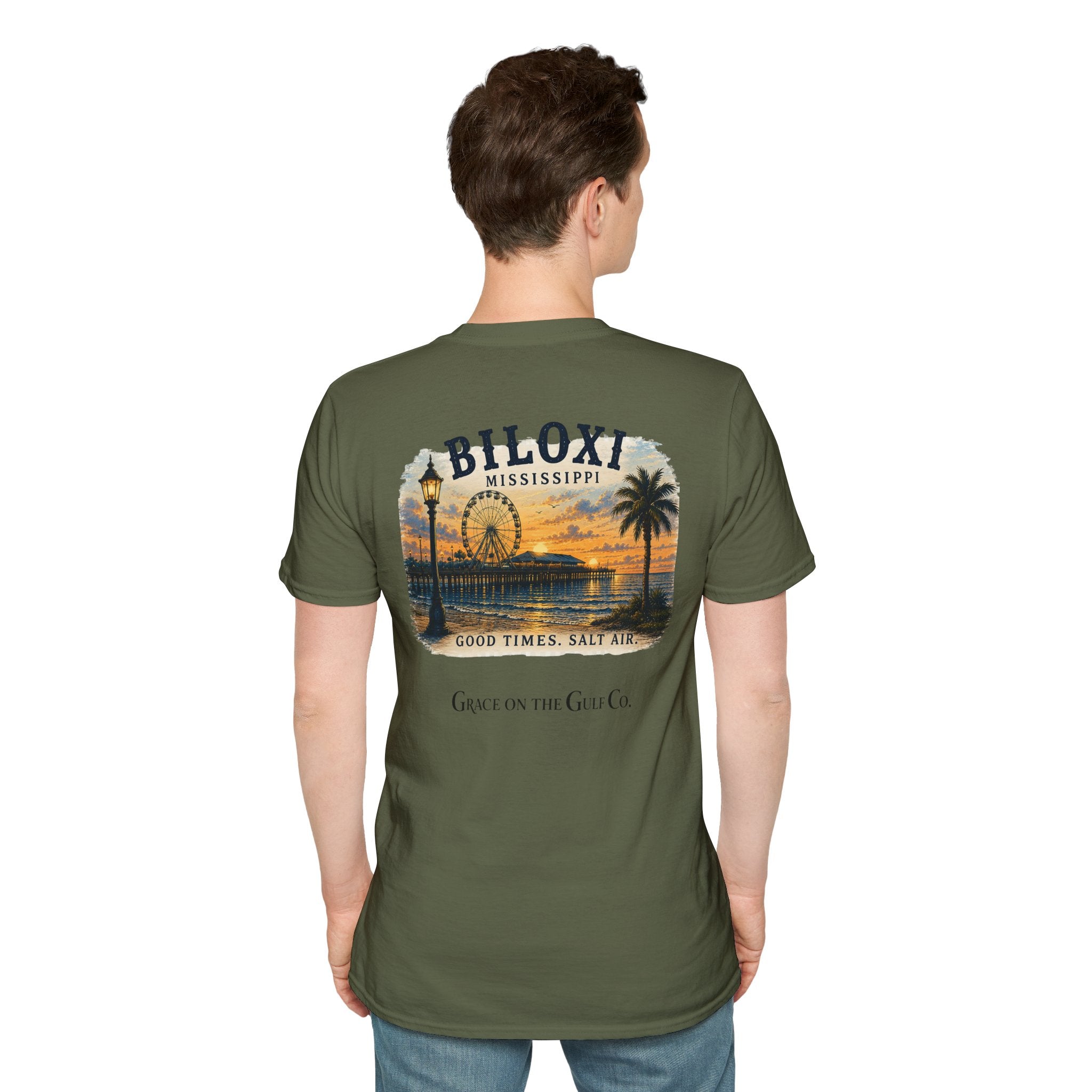 GOTG Biloxi Logo T-Shirt — Small Chest Monogram Tee