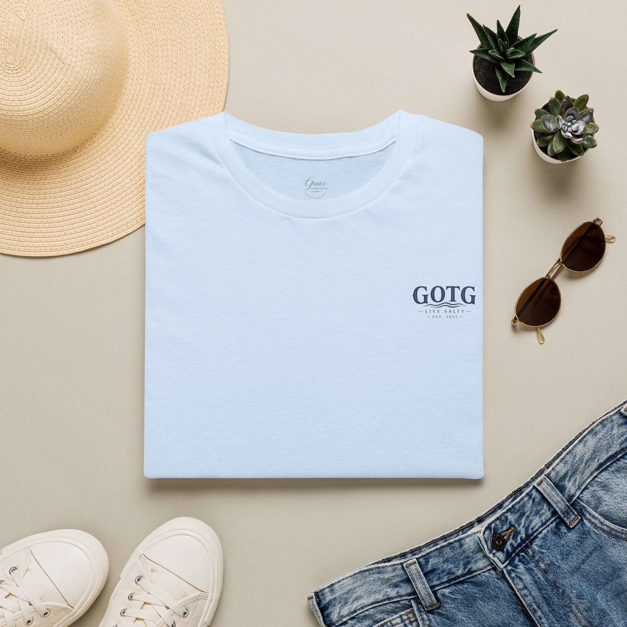 Fishing Logo Tee — Casual Graphic T-Shirt