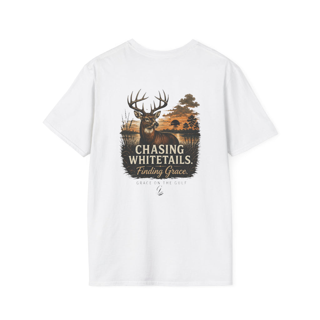 Chasing Whitetails GOTG Tee Chest Tee — Casual Women's & Men's Monogram T‑Shirt