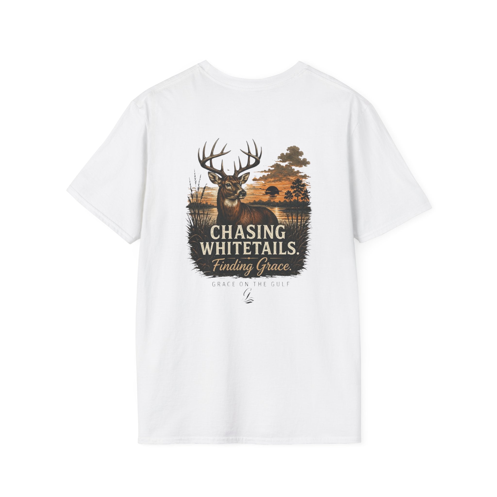 Chasing Whitetails GOTG Tee Chest Tee — Casual Women's & Men's Monogram T‑Shirt